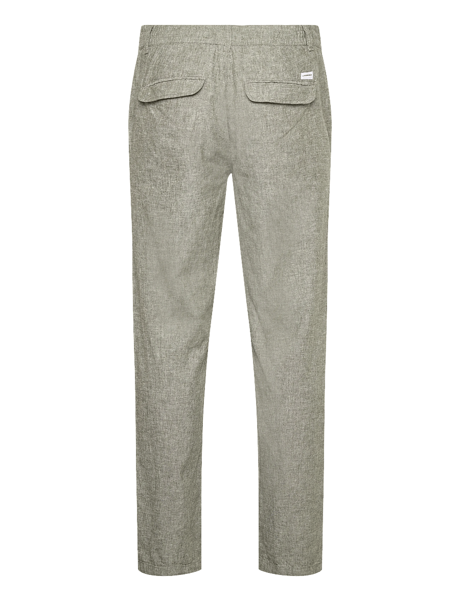 Lindbergh - Linen pants - linen trousers - lt army - 2