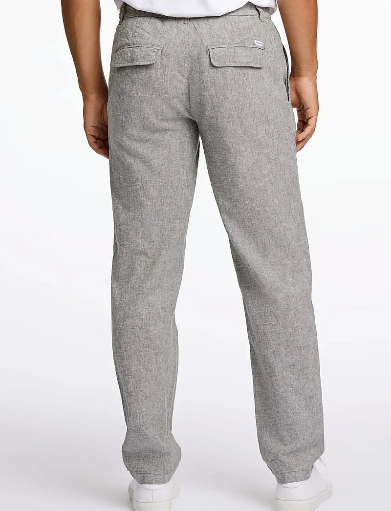 Lindbergh - Linen pants - trousers - lt army - 4
