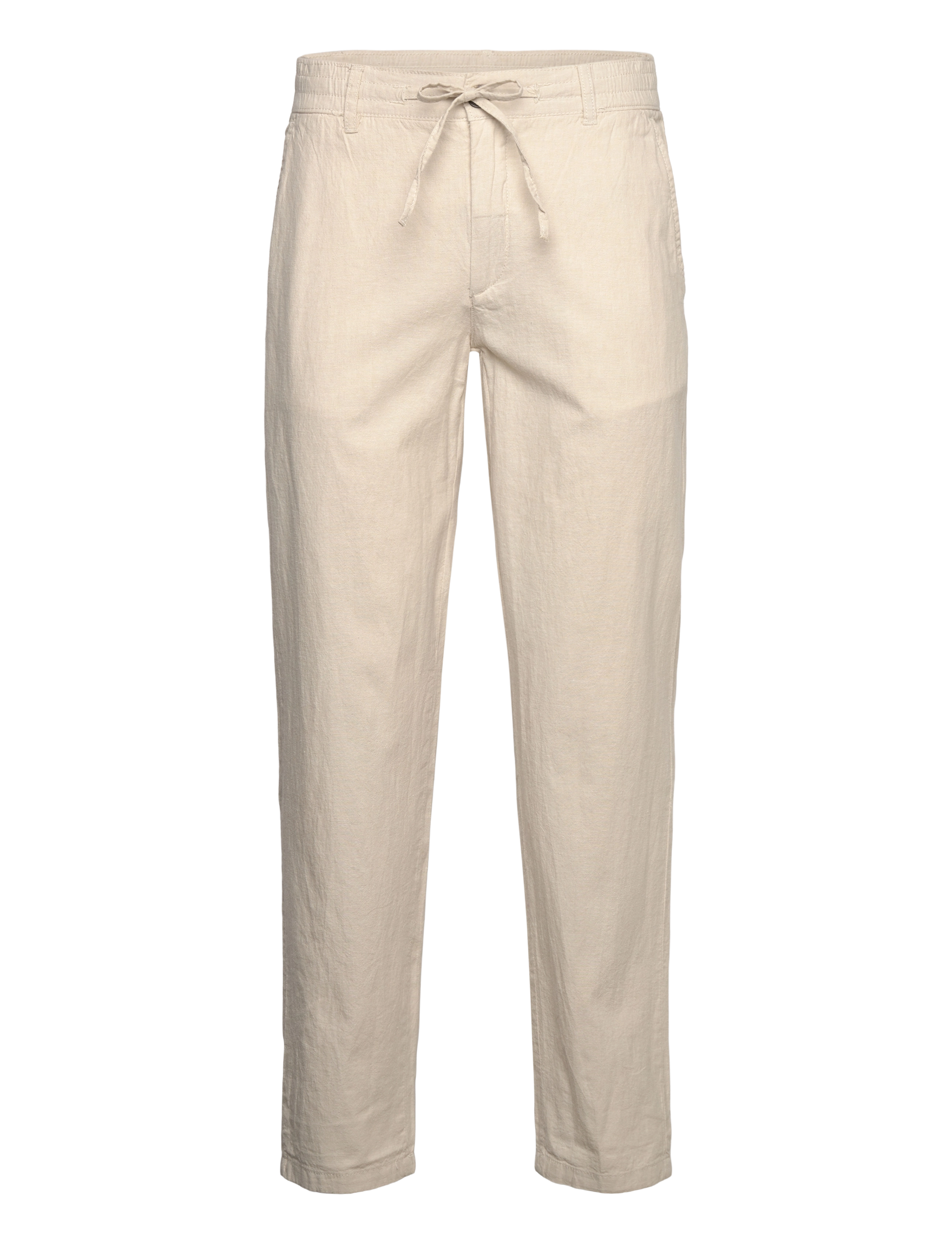Lindbergh - Linen pants - linased püksid - lt sand - 1
