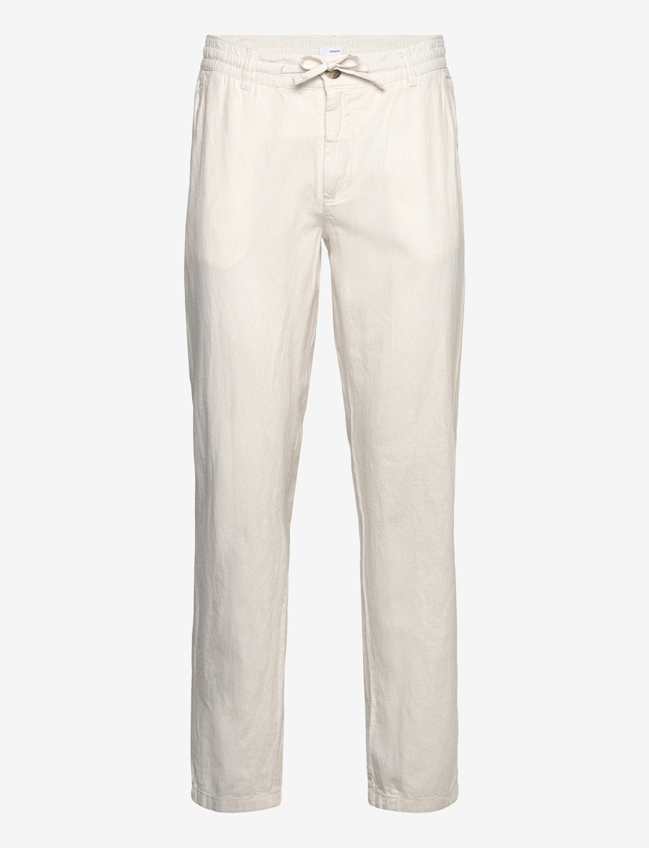 Lindbergh - Linen pants - efterårstøj - white - 1