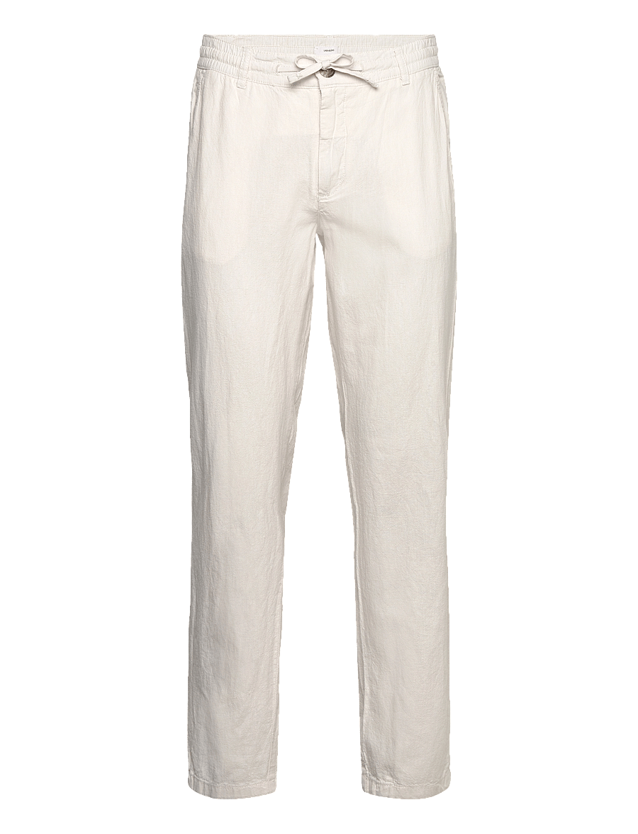 Lindbergh - Linen pants - kollektioner - white - 1