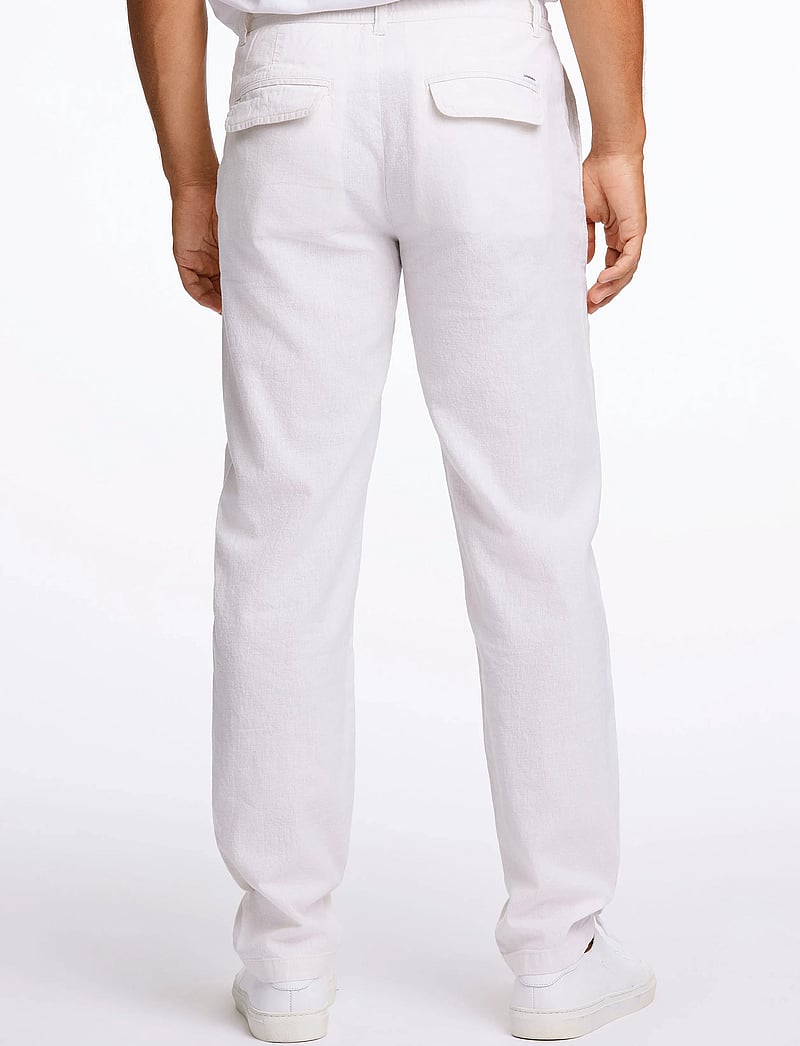Lindbergh - Linen pants - leinenhosen - white - 3