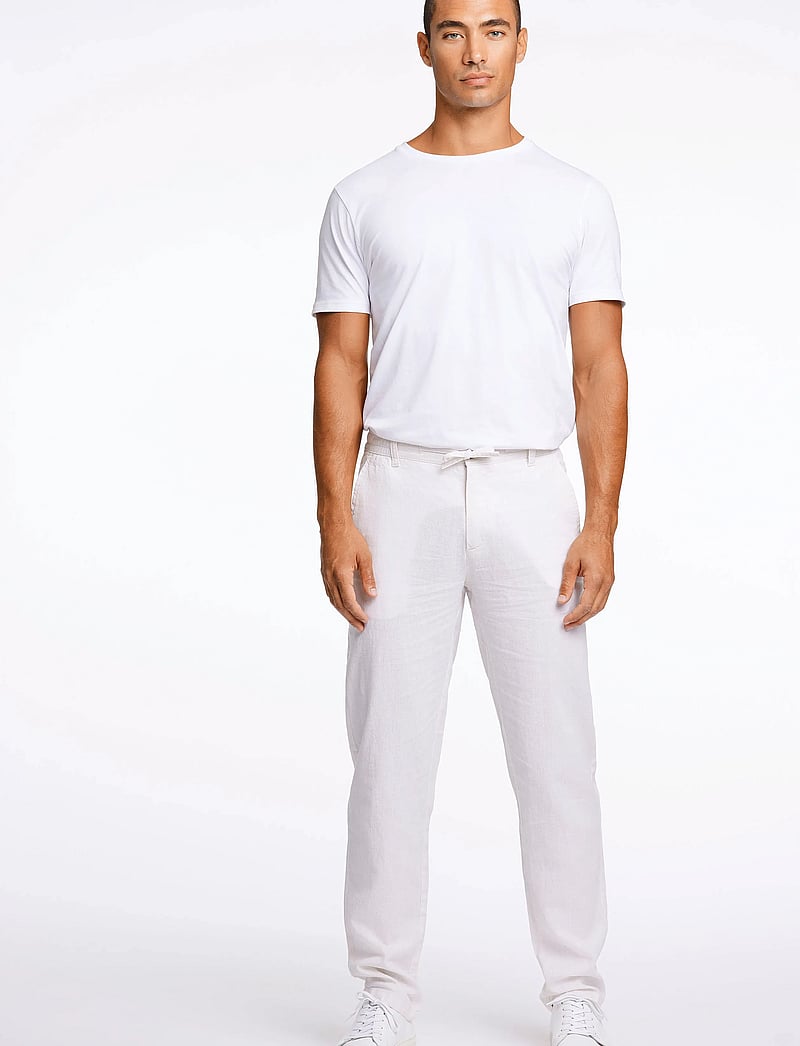 Lindbergh - Linen pants - leinenhosen - white - 4