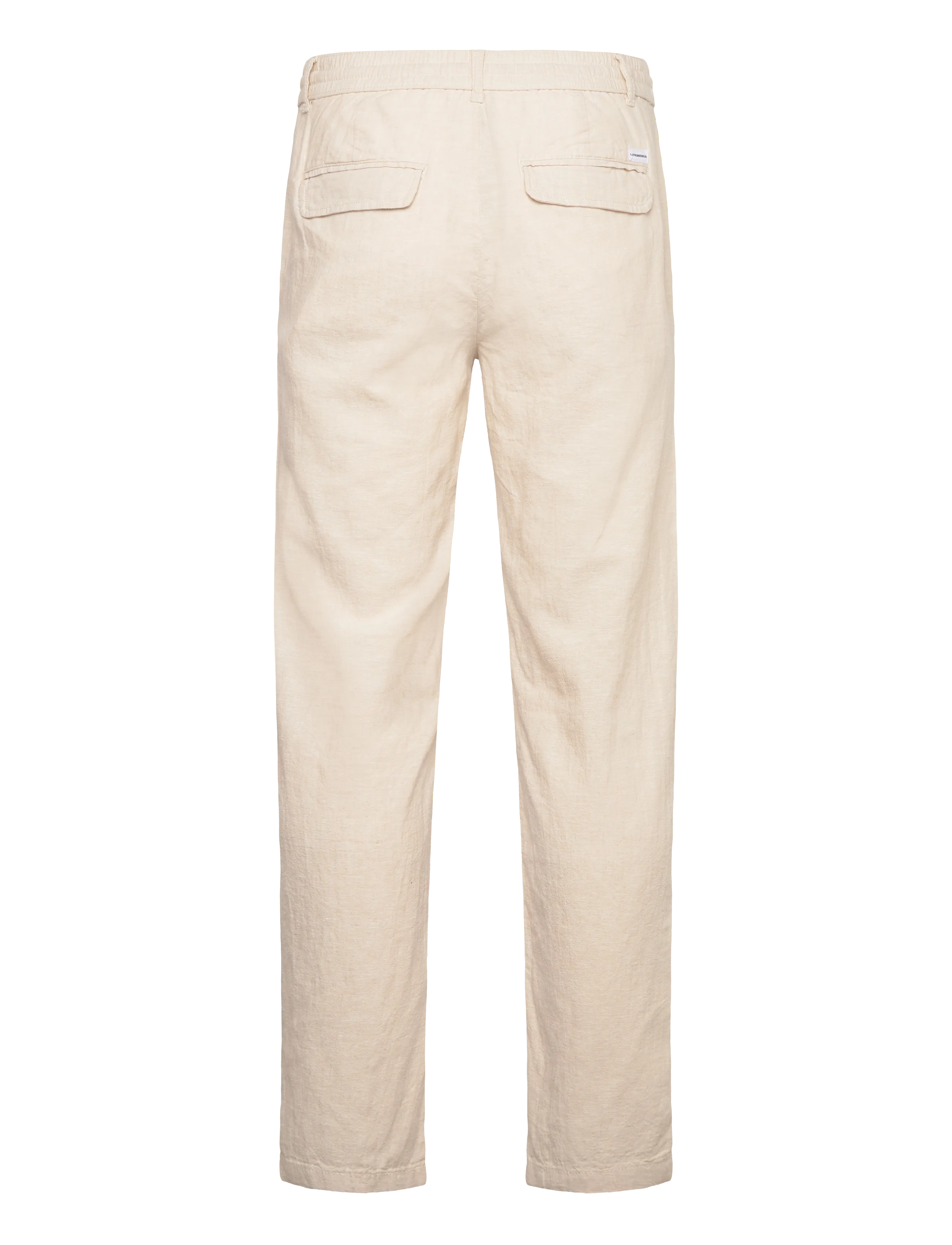 Lindbergh - Linen pants - hørbukser - lt sand - 2