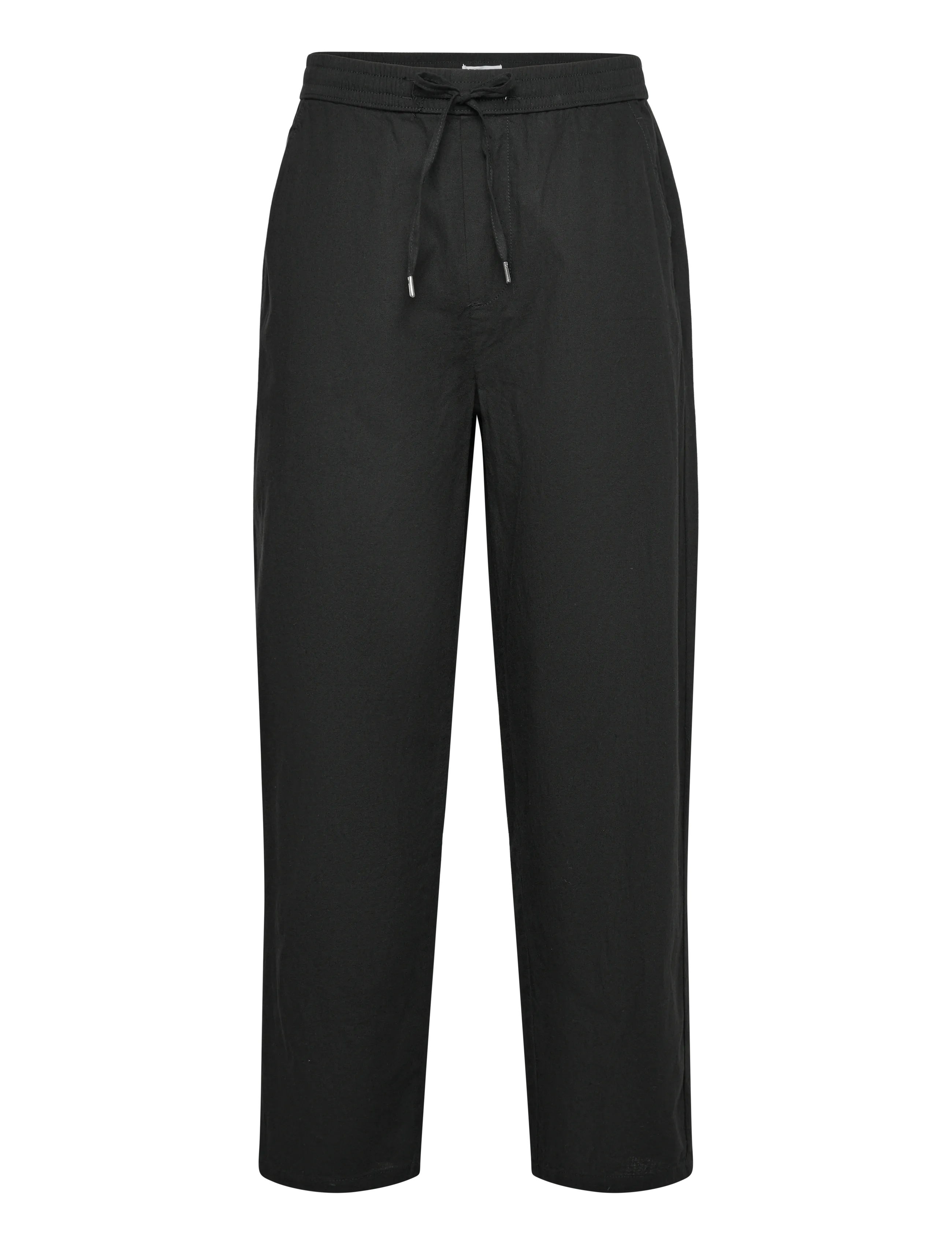 LINDBERGH Linen Wide Fit Hosen Schwarz - XL - Herren