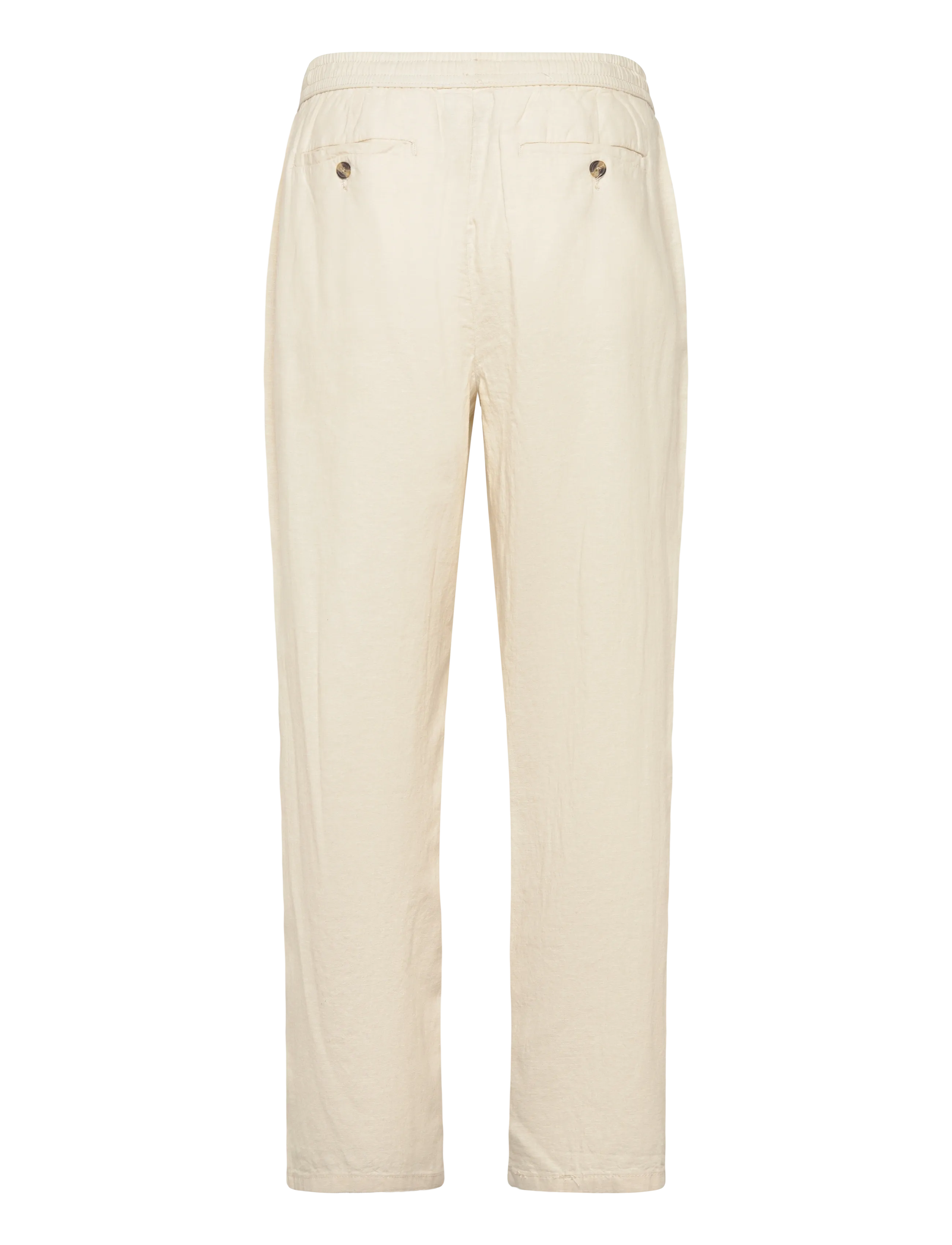 Lindbergh - Linen wide fit pants - leinenhosen - lt sand - 2