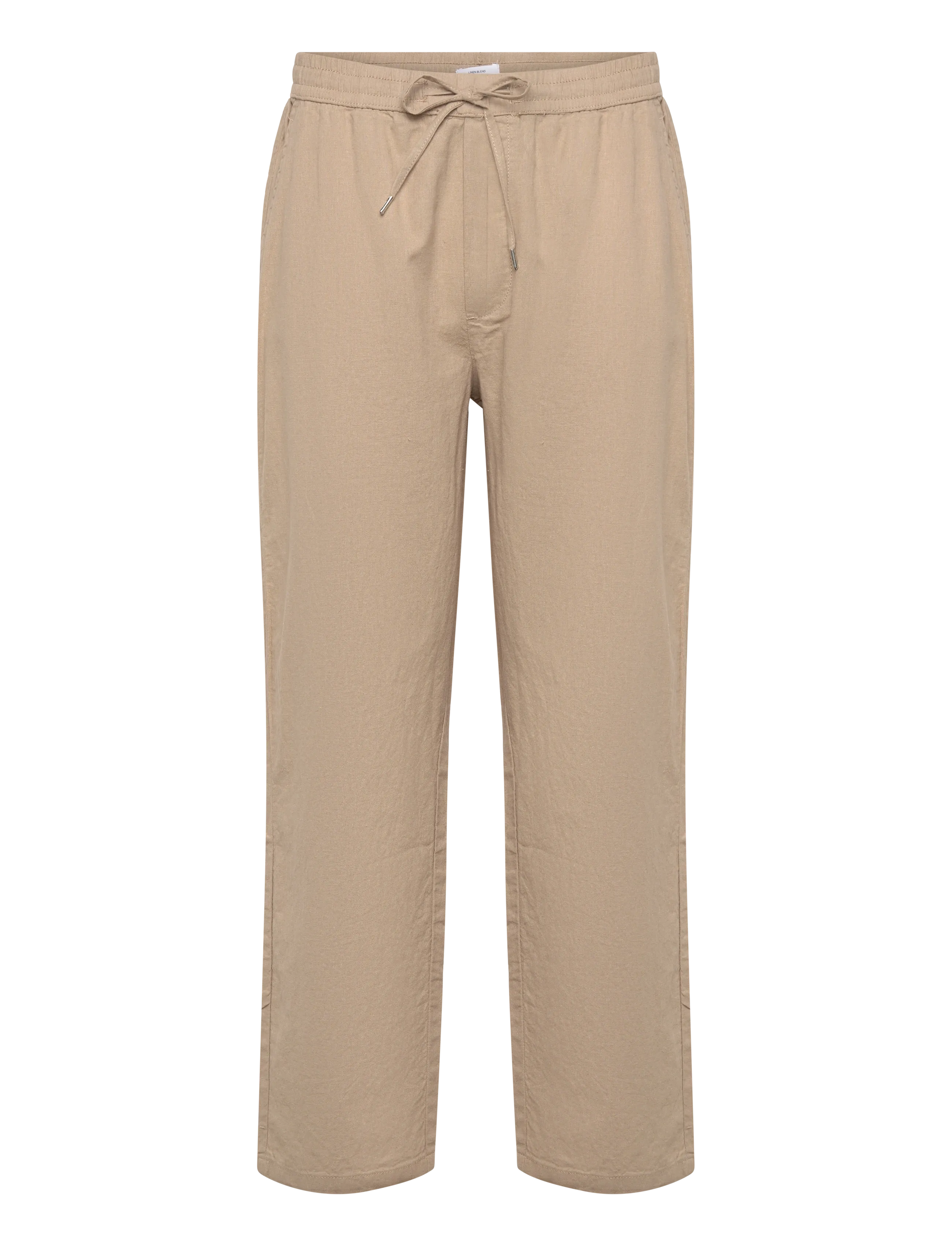 LINDBERGH Linen Wide Fit Hosen Beige - S - Herren