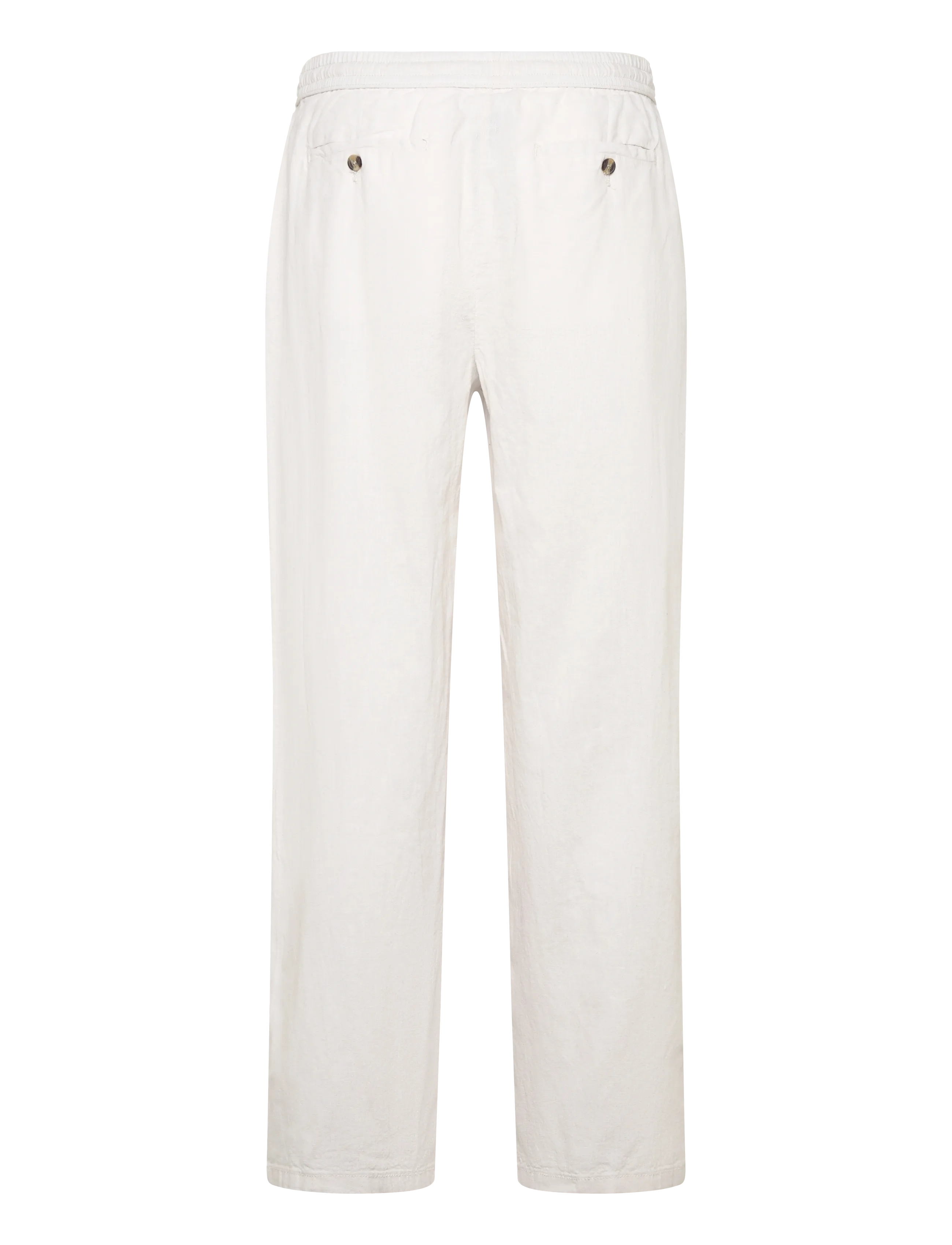 Lindbergh - Linen wide fit pants - linen trousers - white - 2