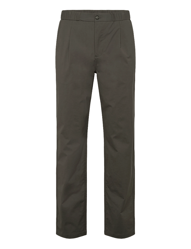 Lindbergh - Superflex paper touch pants - casual - dk army - 1