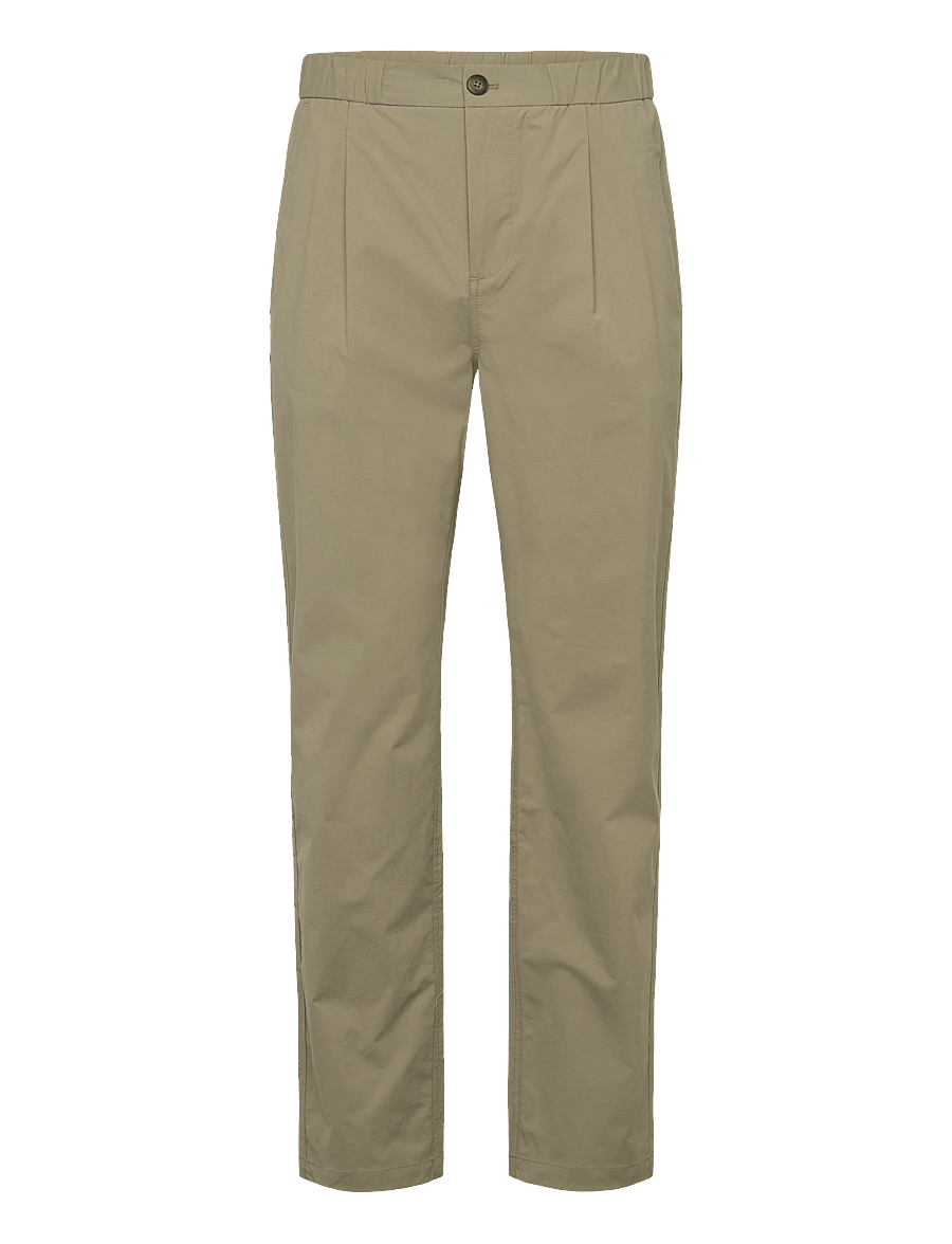 Lindbergh - Superflex paper touch pants - casual - dusty army - 1