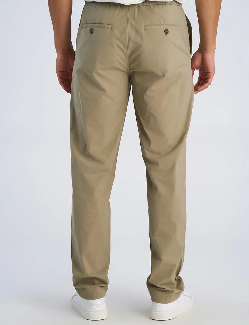 Lindbergh - Superflex paper touch pants - casual - dusty army - 4