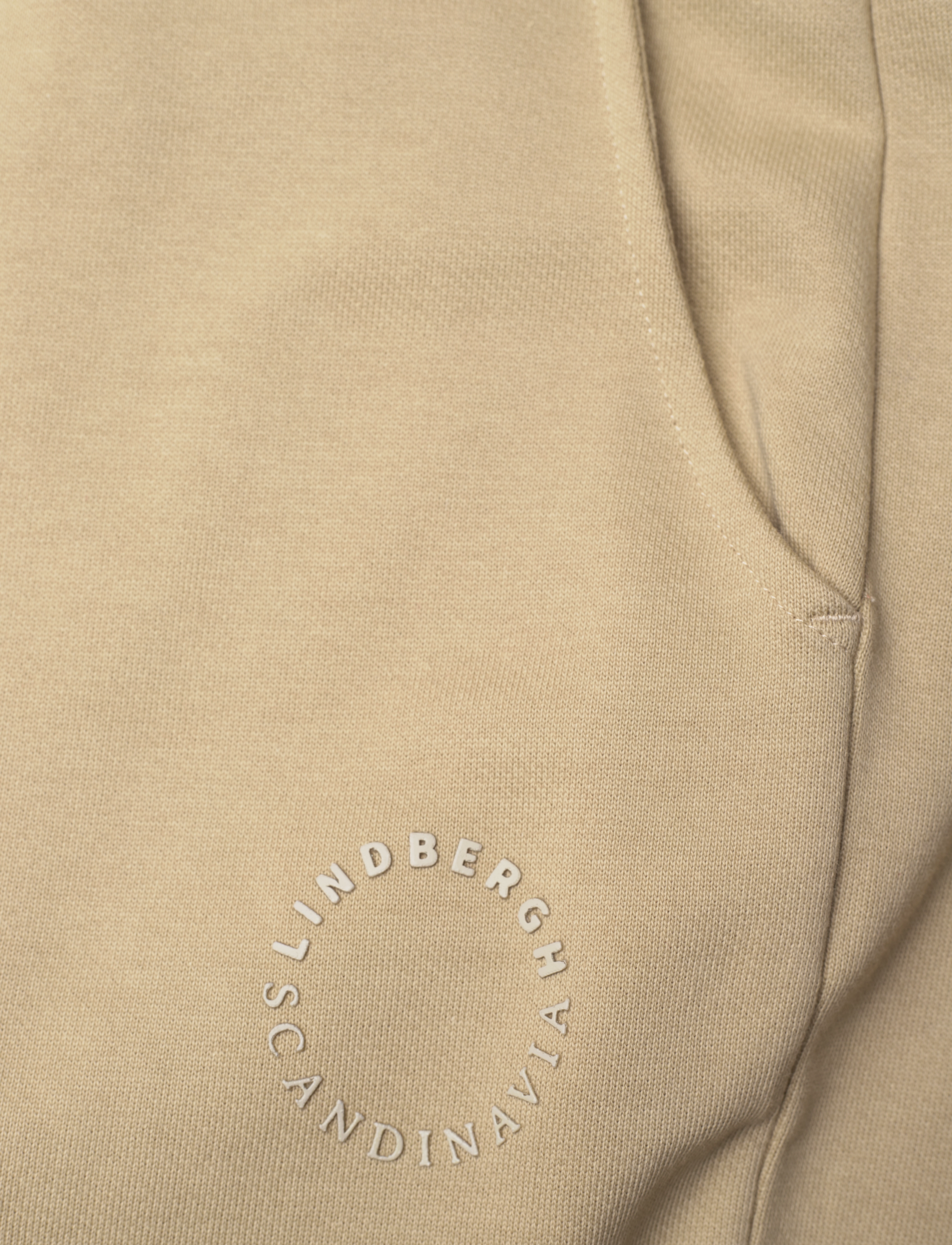 Lindbergh - Track pants - lt stone - 2