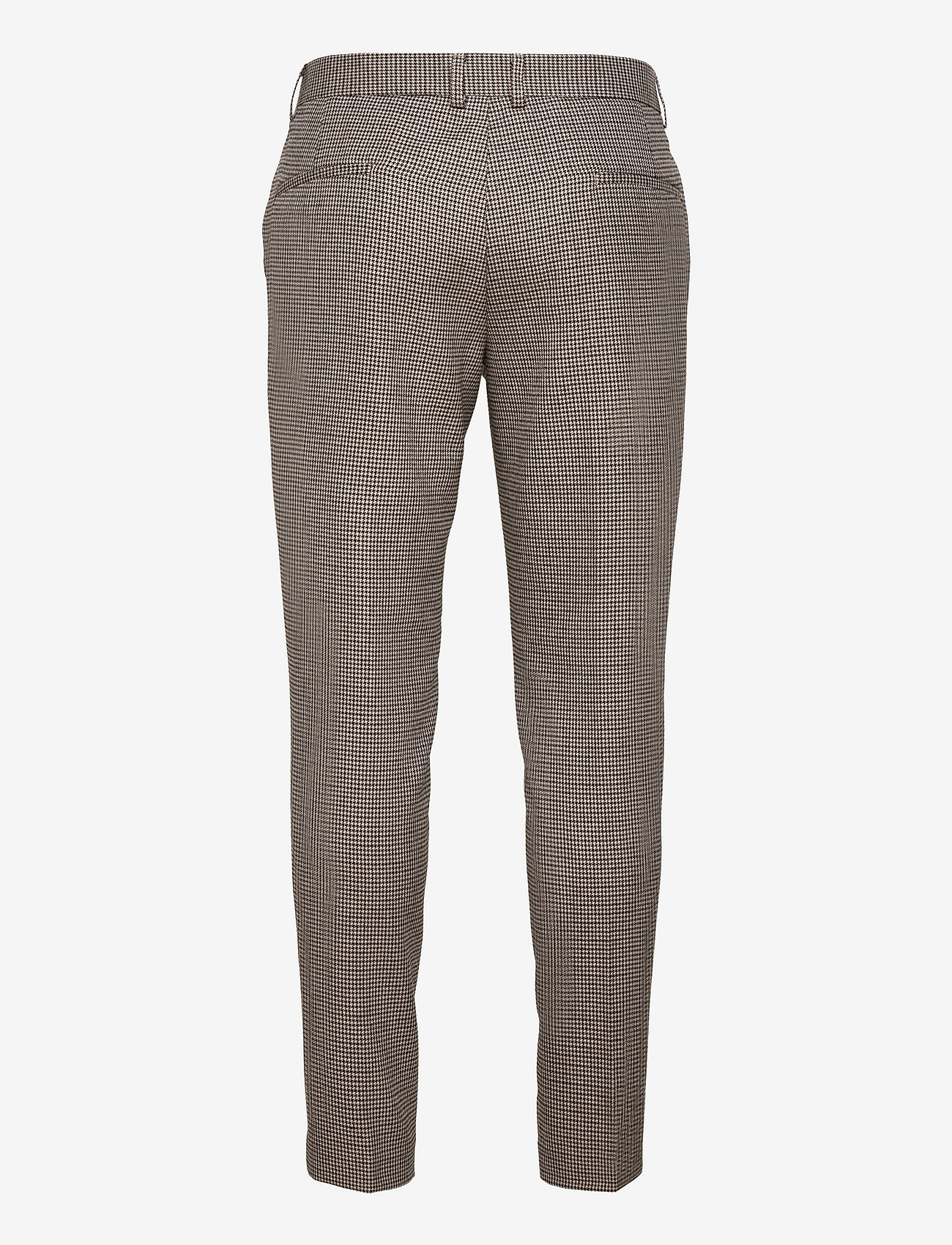 Lindbergh - Houndtooth pants - dk sand - 1