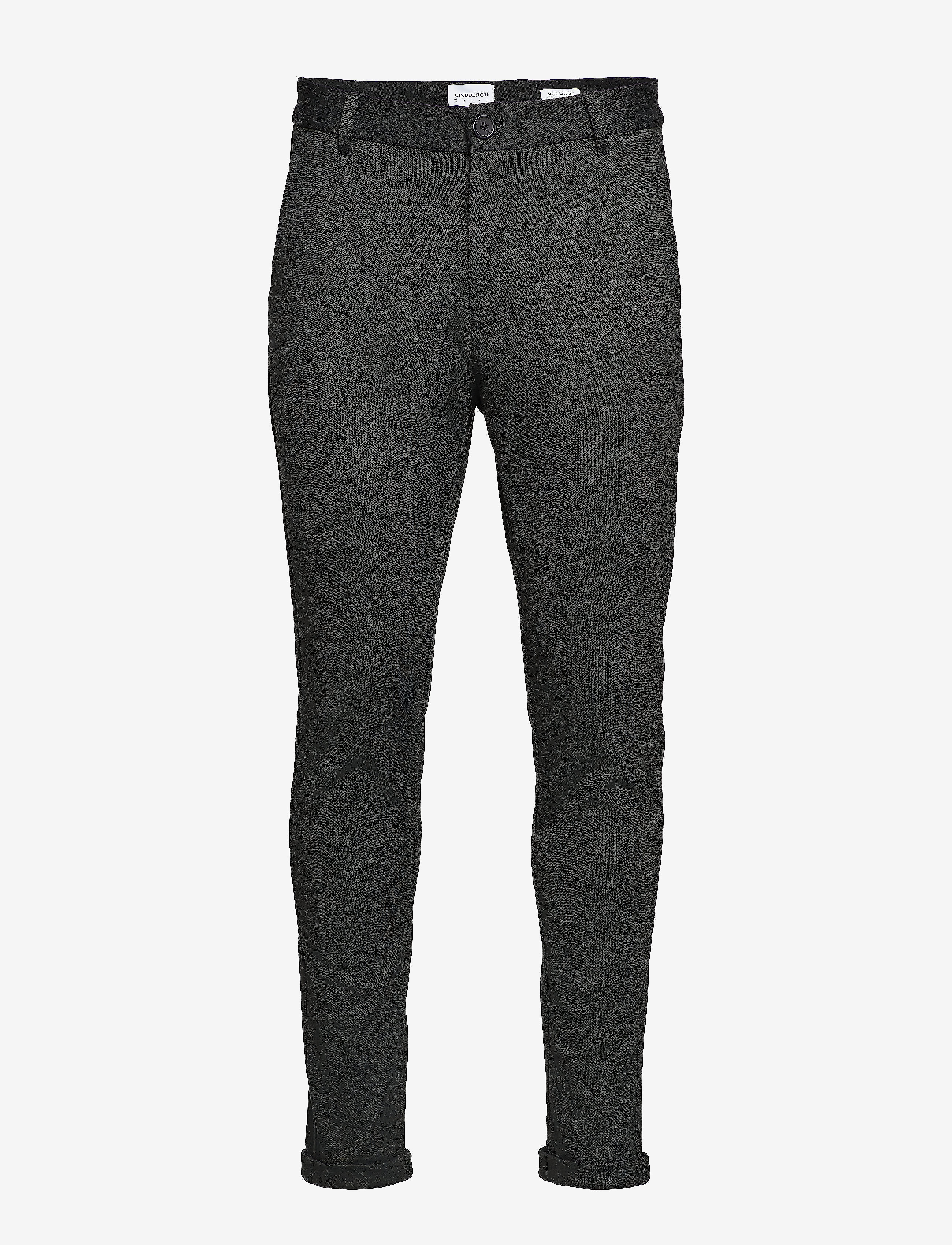 Lindbergh Superflex knitted cropped pant - Populære mærker - ARMY MIX / khaki/green