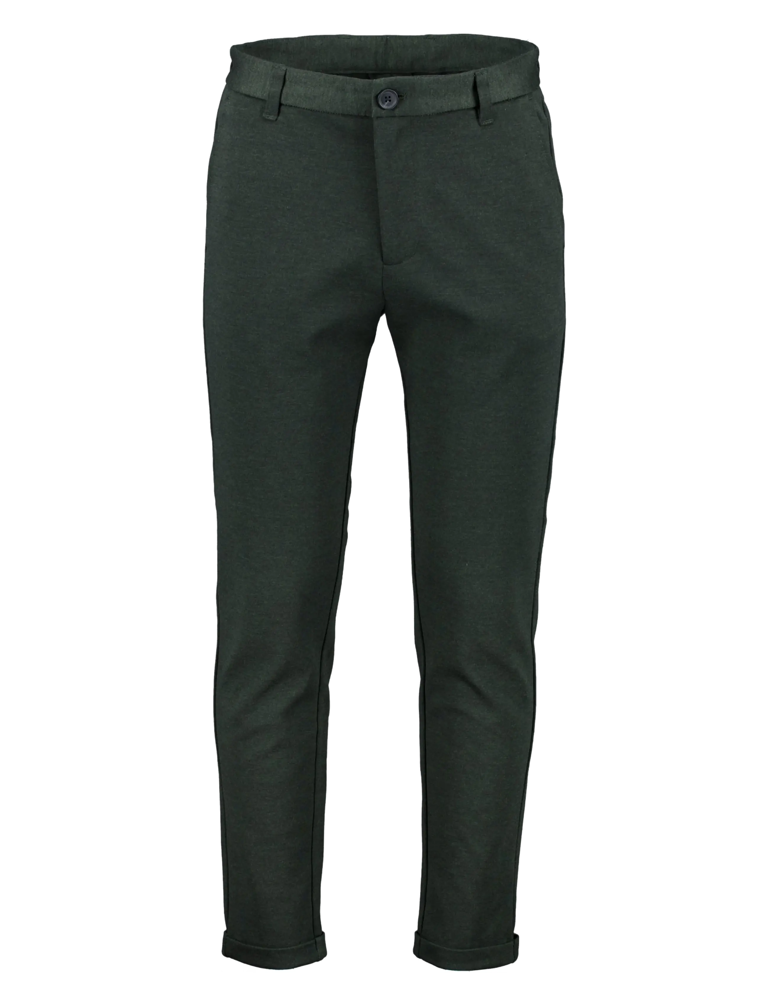 Lindbergh - Superflex knitted cropped pant - freizeithosen - army mix - 1