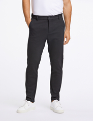 Lindbergh - Superflex knitted cropped pant - chinos - black - 3