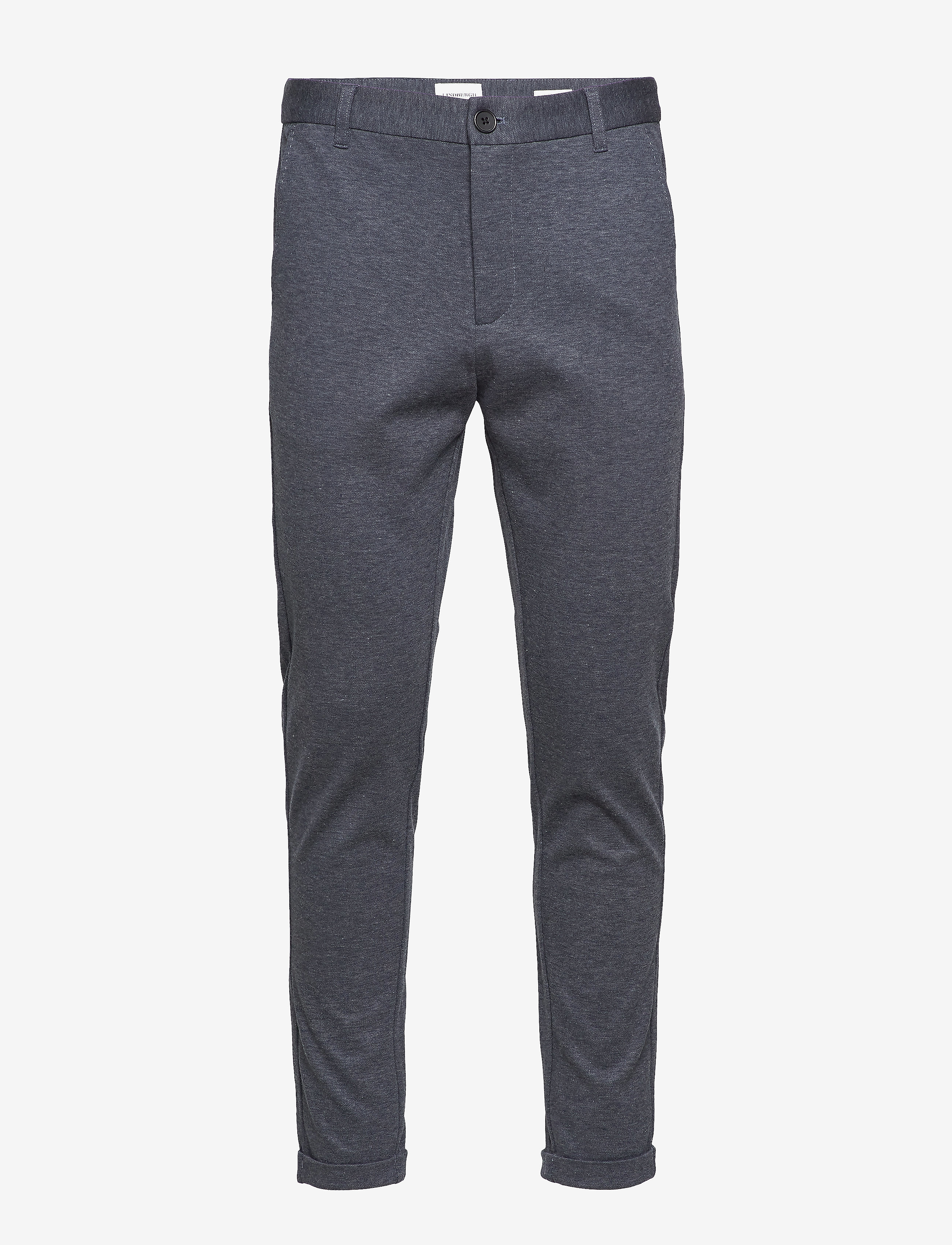 Lindbergh Superflex knitted cropped pant - Populære mærker - BLUE MIX / blue