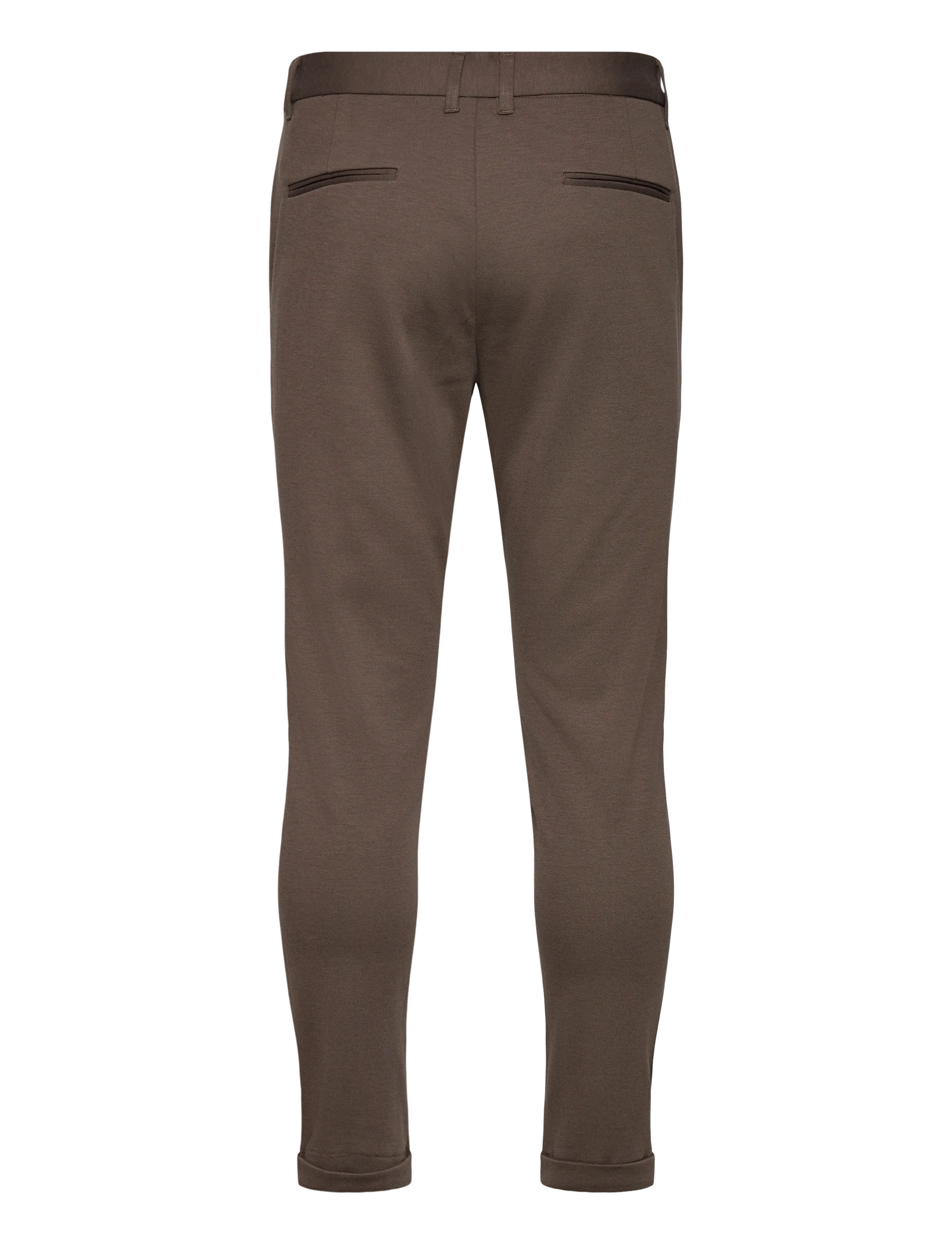 Lindbergh - Superflex knitted cropped pant - freizeithosen - dk army - 2