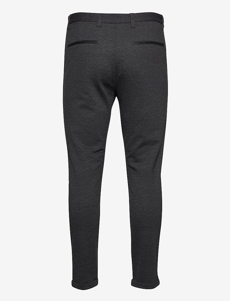 Lindbergh - Superflex knitted cropped pant - casual - dk grey mix - 2