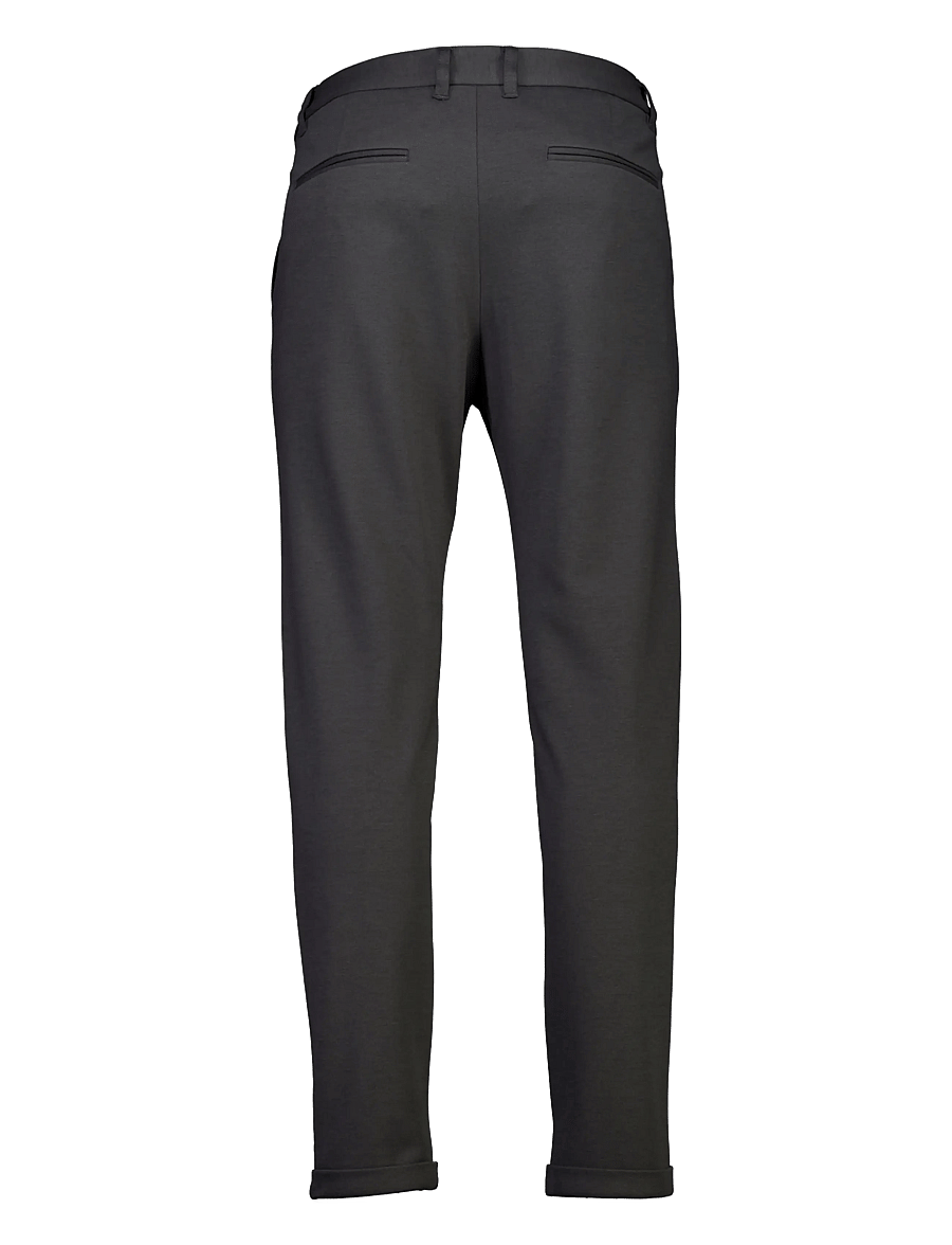 Lindbergh - Superflex knitted cropped pant - freizeithosen - ink grey - 2