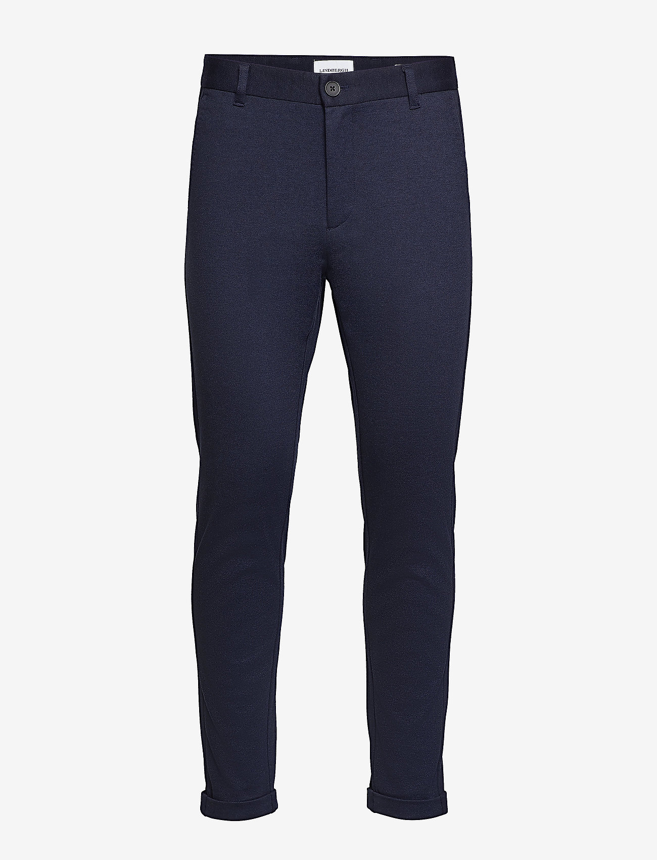 Lindbergh - Superflex knitted cropped pant - casual - navy mix - 1