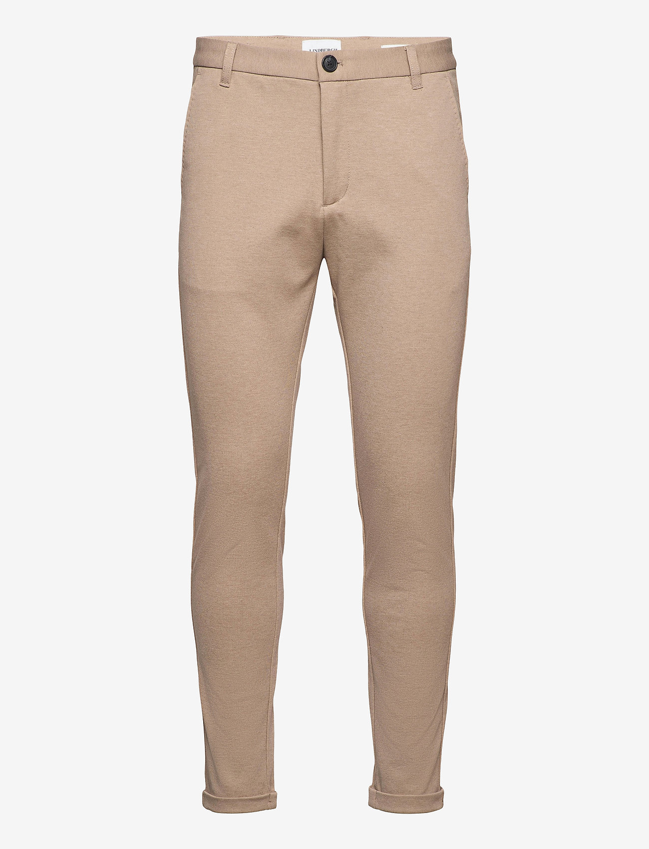 Lindbergh - Superflex knitted cropped pant - casual - sand mix - 2