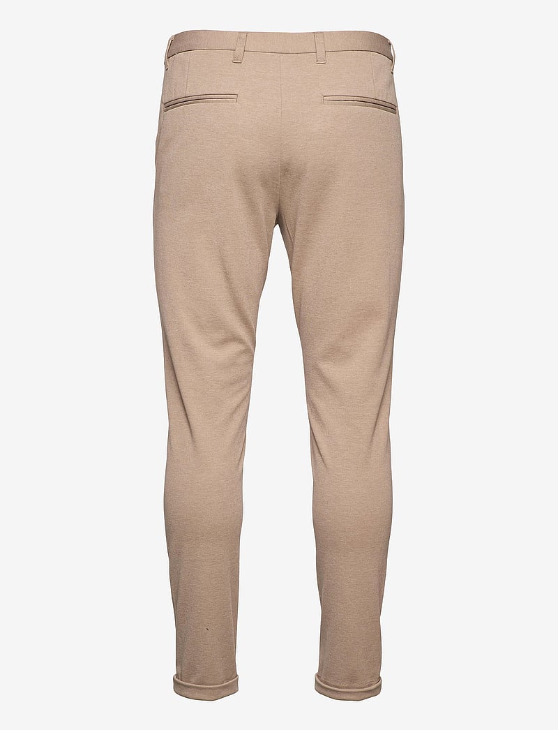 Lindbergh - Superflex knitted cropped pant - casual - sand mix - 3