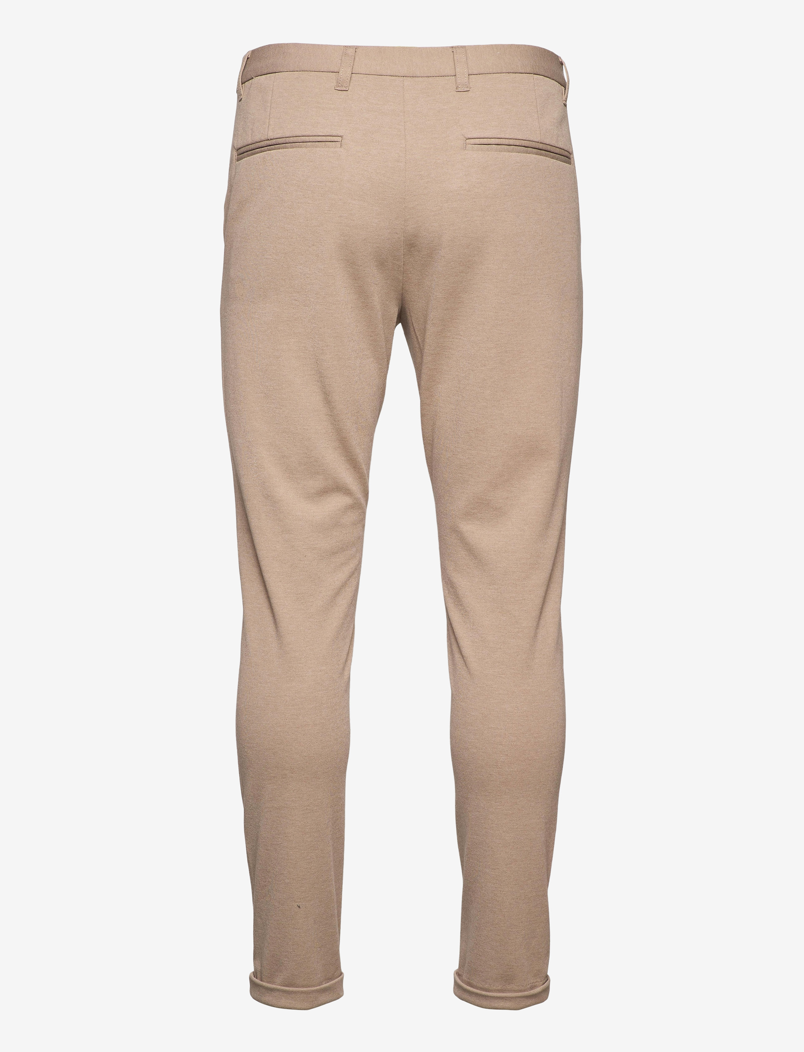 Lindbergh - Superflex knitted cropped pant - casual - sand mix - 3