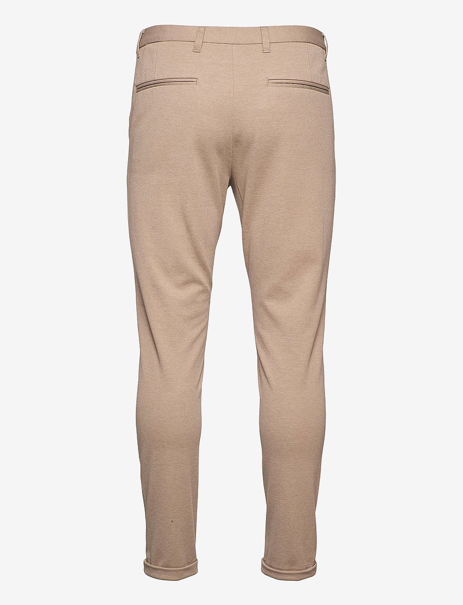 Lindbergh - Superflex knitted cropped pant - casual - sand mix - 3