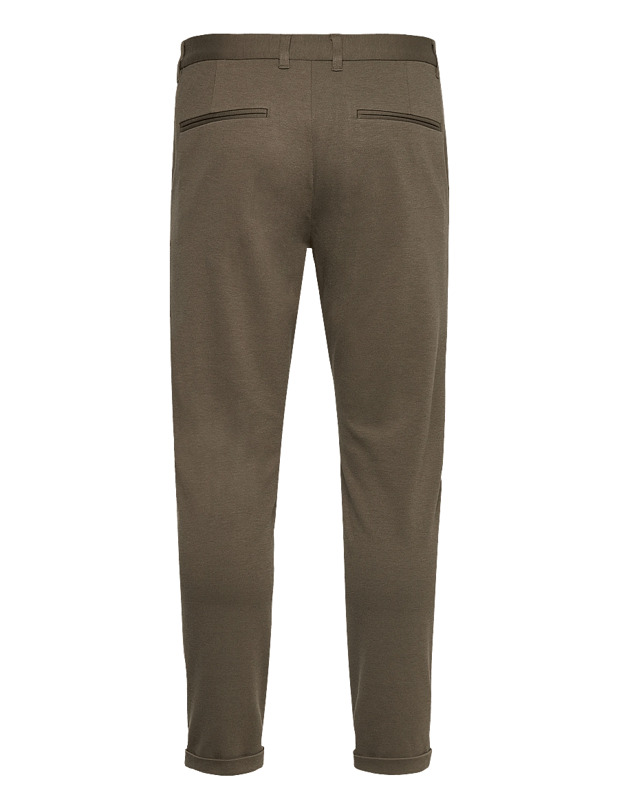 Lindbergh - Superflex knitted cropped pantSuperflex knitted cropped pant - casual byxor - true army - 1