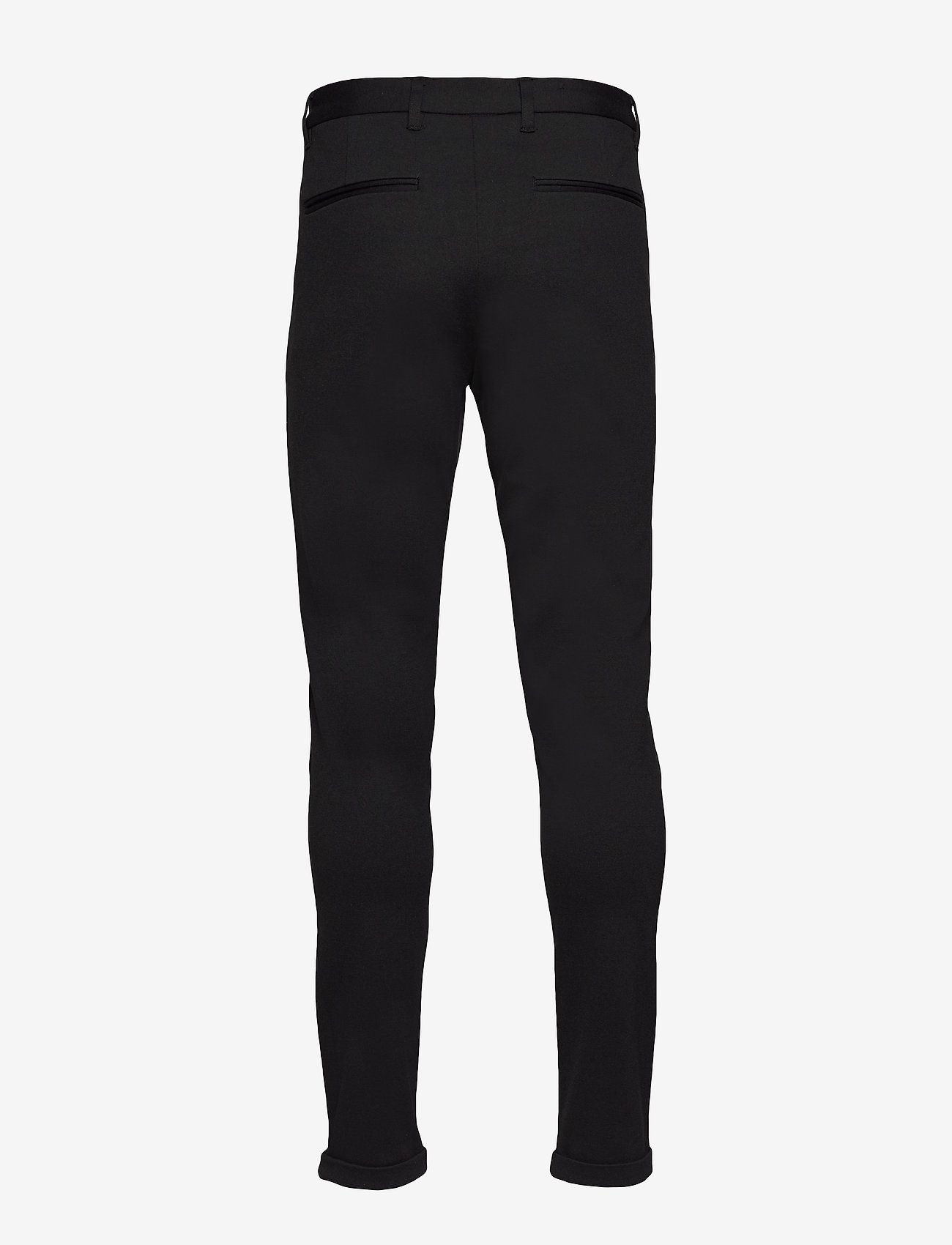Lindbergh - Superflex pant normal length - efterårstøj - black - 1