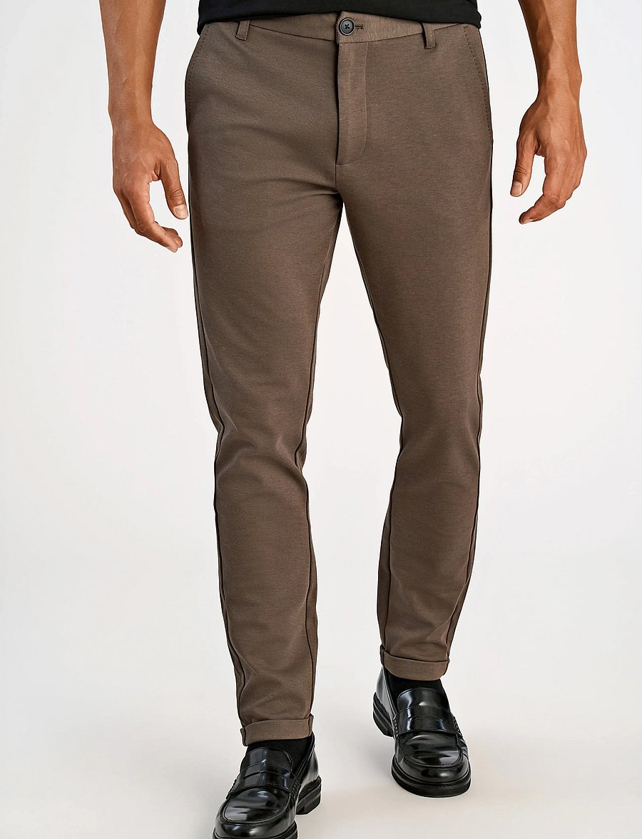 Lindbergh - Superflex pant normal length - chinos - dk army - 5