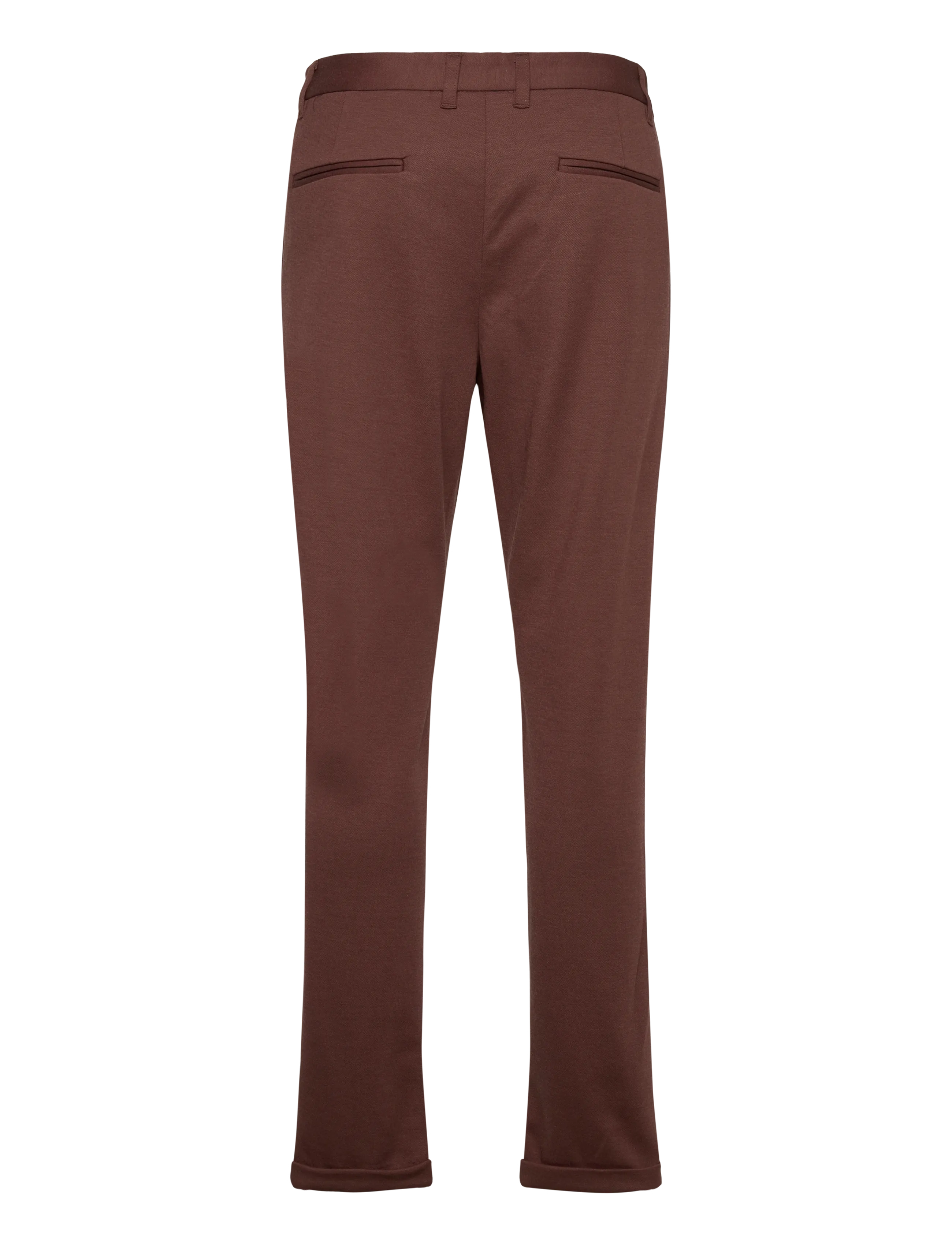 Lindbergh - Superflex pant normal length - chino-püksid - dk brown - 1