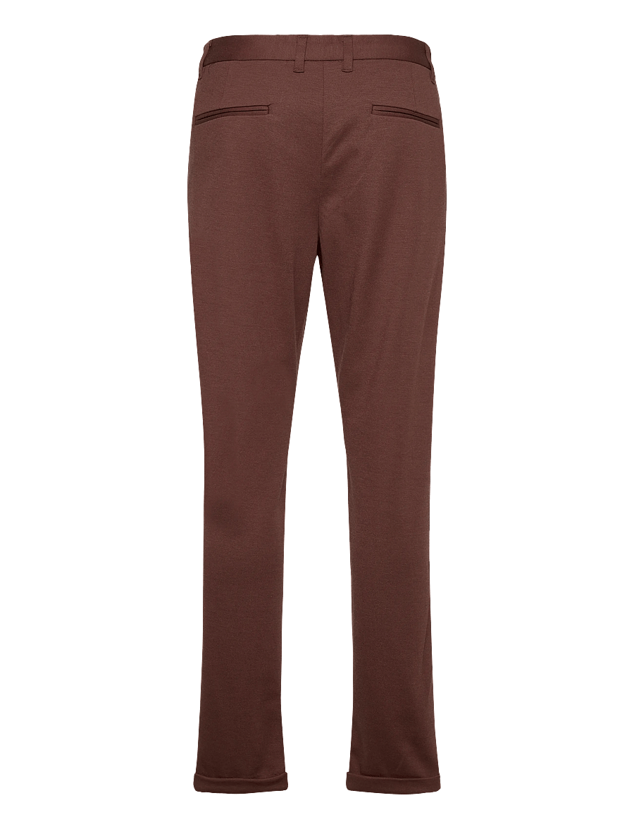 Lindbergh - Superflex pant normal length - chino-püksid - dk brown - 1