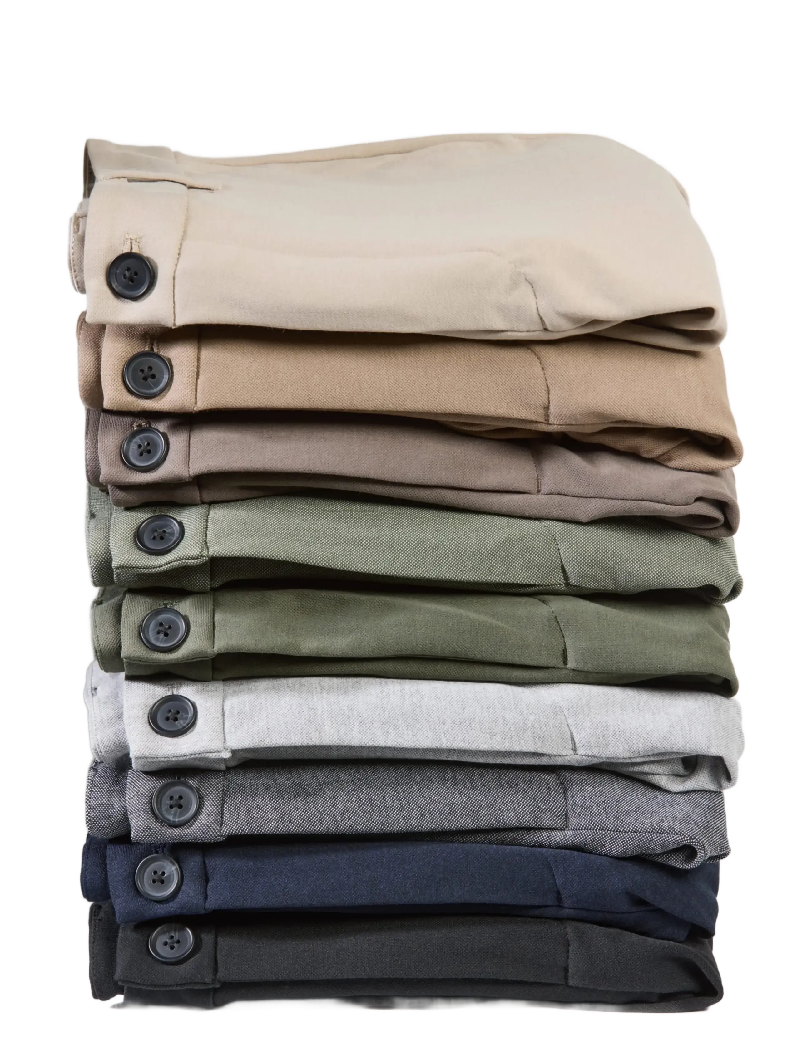 Lindbergh - Superflex pant normal length - chinos - dk grey mix - 3
