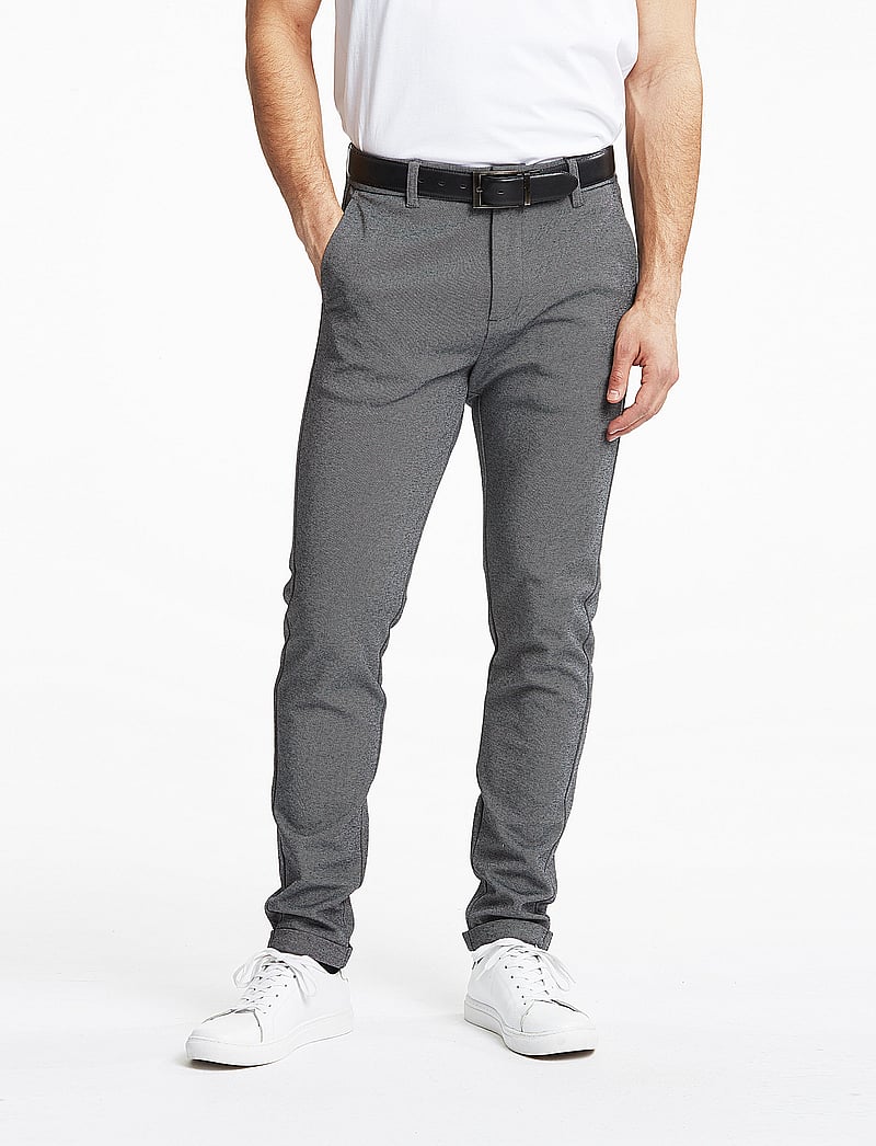 Lindbergh - Superflex pant normal length - chinos - grey mix - 3