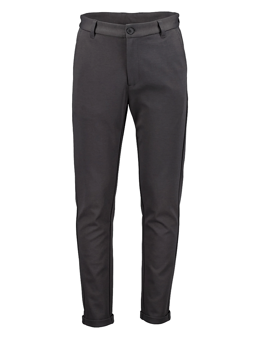 Lindbergh - Superflex pant normal length - chinos - ink grey - 1