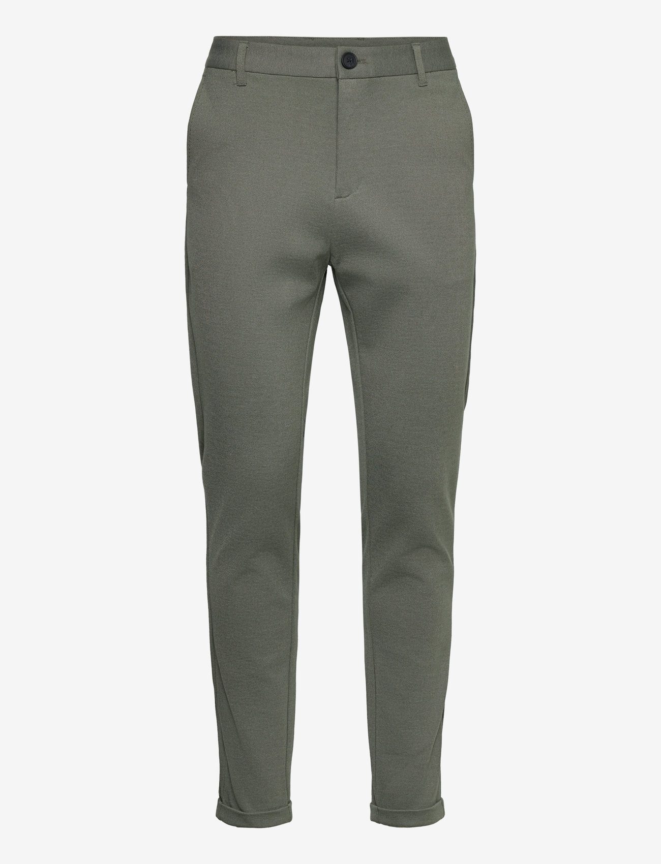 Lindbergh - Superflex pant normal length - efterårstøj - mid army mix - 0