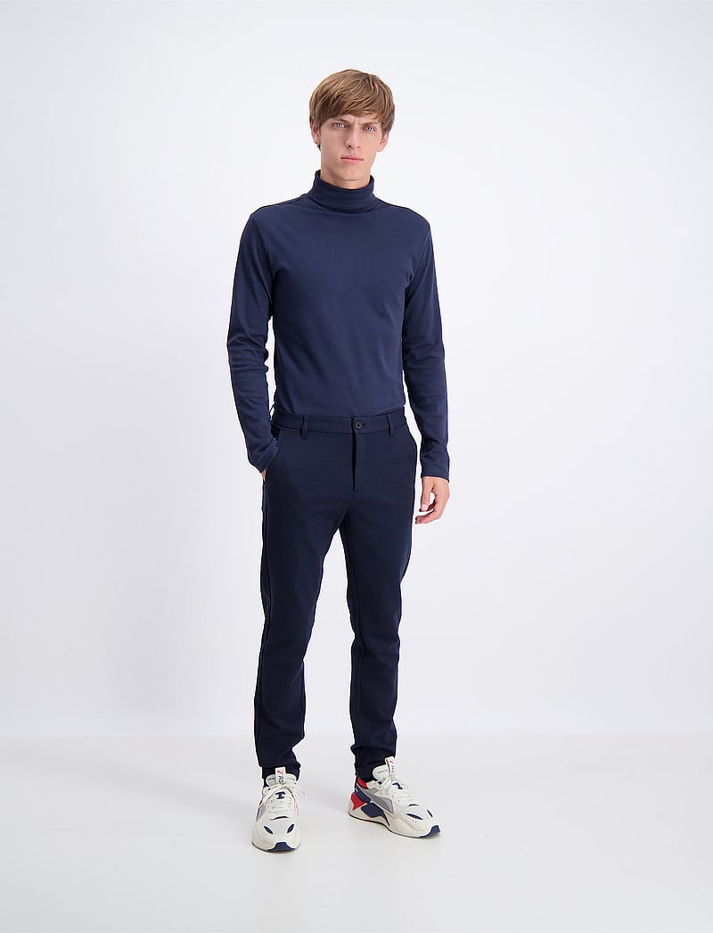 Lindbergh - Superflex pant normal length - chinos - navy mix - 0