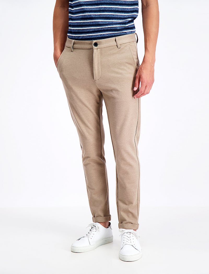 Lindbergh - Superflex pant normal length - chinos - sand mix - 0