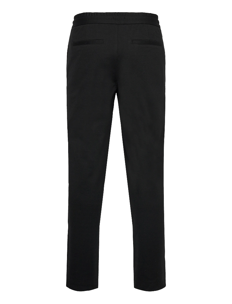 Lindbergh - Superflex relaxed fit pants - vabaaja püksid - black - 1