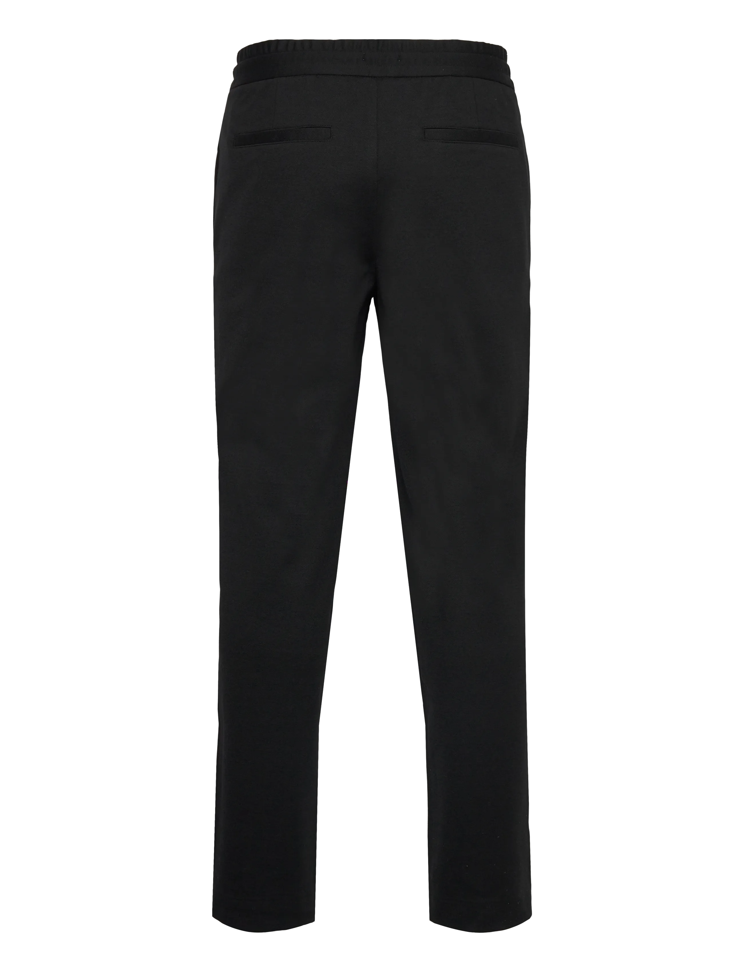 Lindbergh - Superflex relaxed fit pants - rennot housut - black - 1