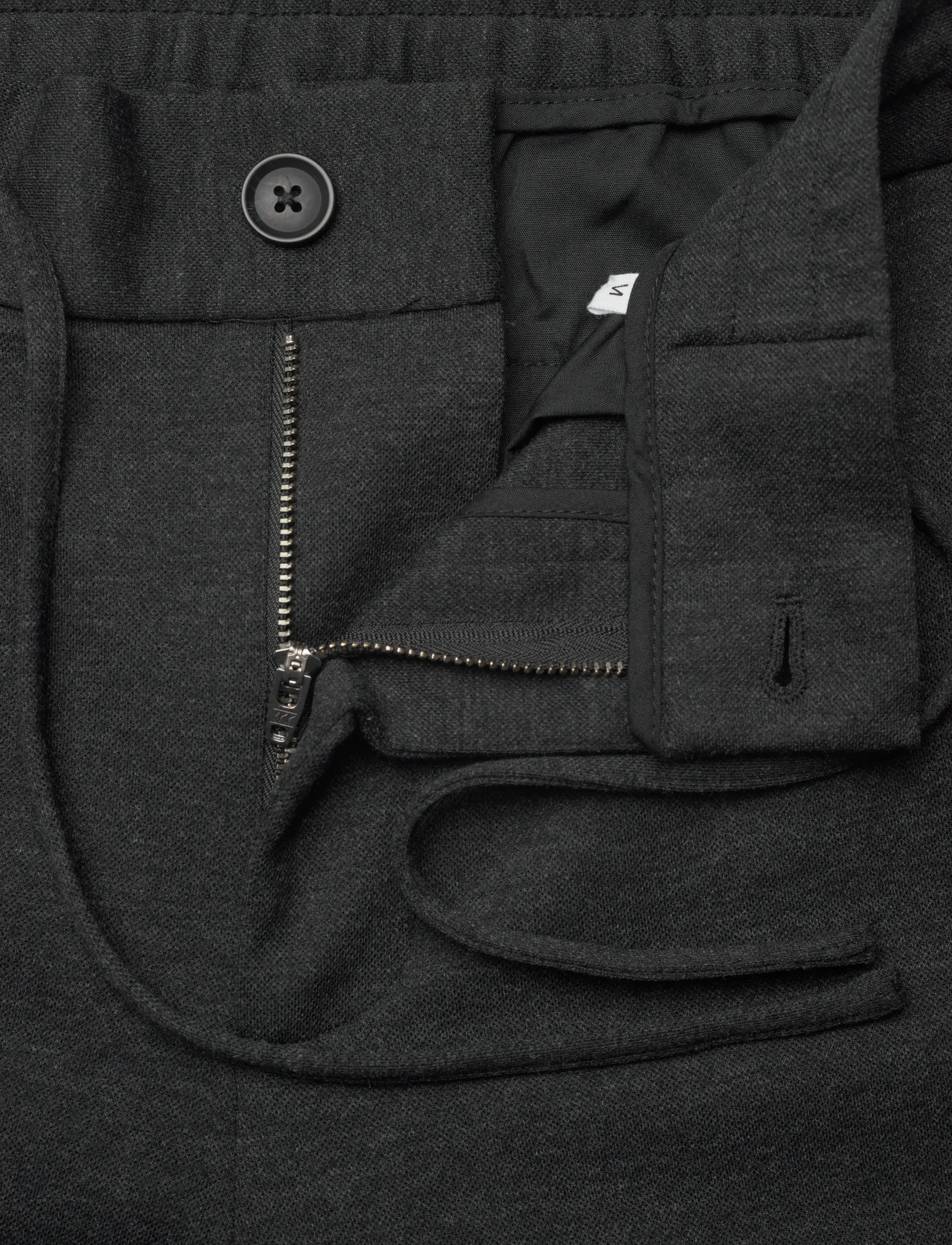Lindbergh - Superflex relaxed fit pants - casual byxor - dk grey mix - 3