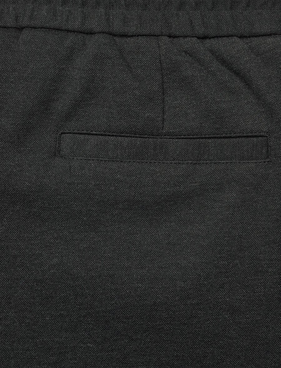 Lindbergh - Superflex relaxed fit pants - casual byxor - dk grey mix - 4