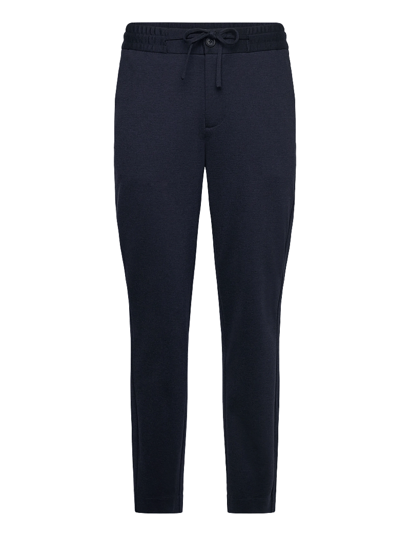Lindbergh - Superflex relaxed fit pants - casual byxor - navy mix - 0