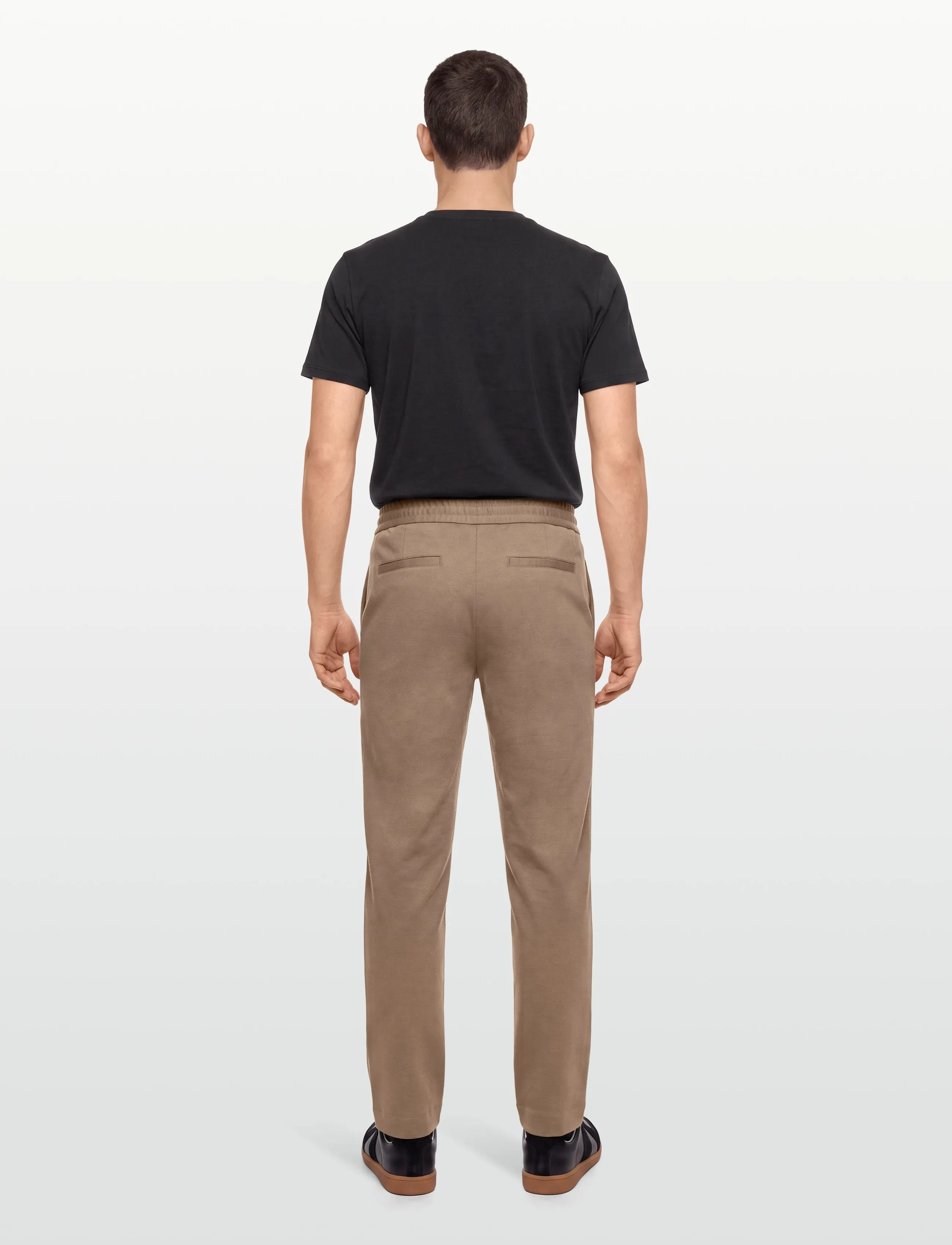 Lindbergh - Superflex relaxed fit pants - casual - sand mix - 4