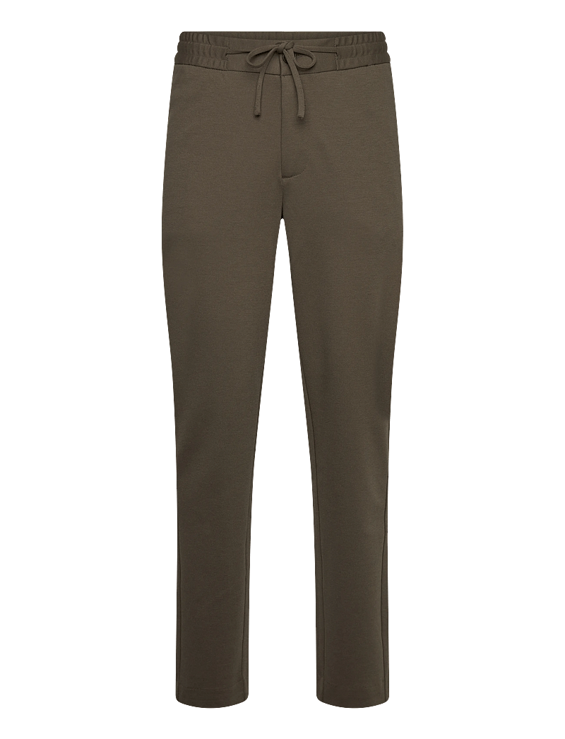 Lindbergh - Superflex relaxed fit pants - ikdienas bikses - true army - 0