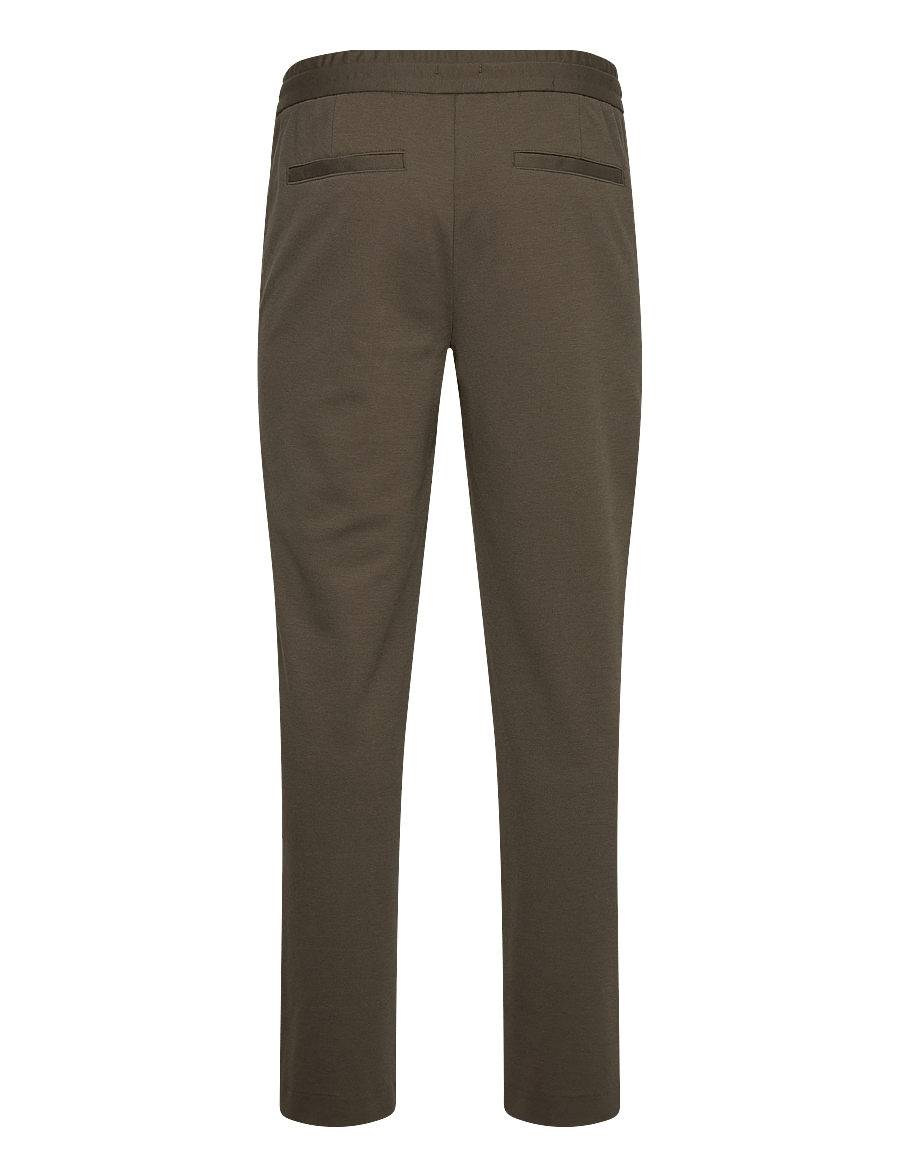 Lindbergh - Superflex relaxed fit pants - casual trousers - true army - 1