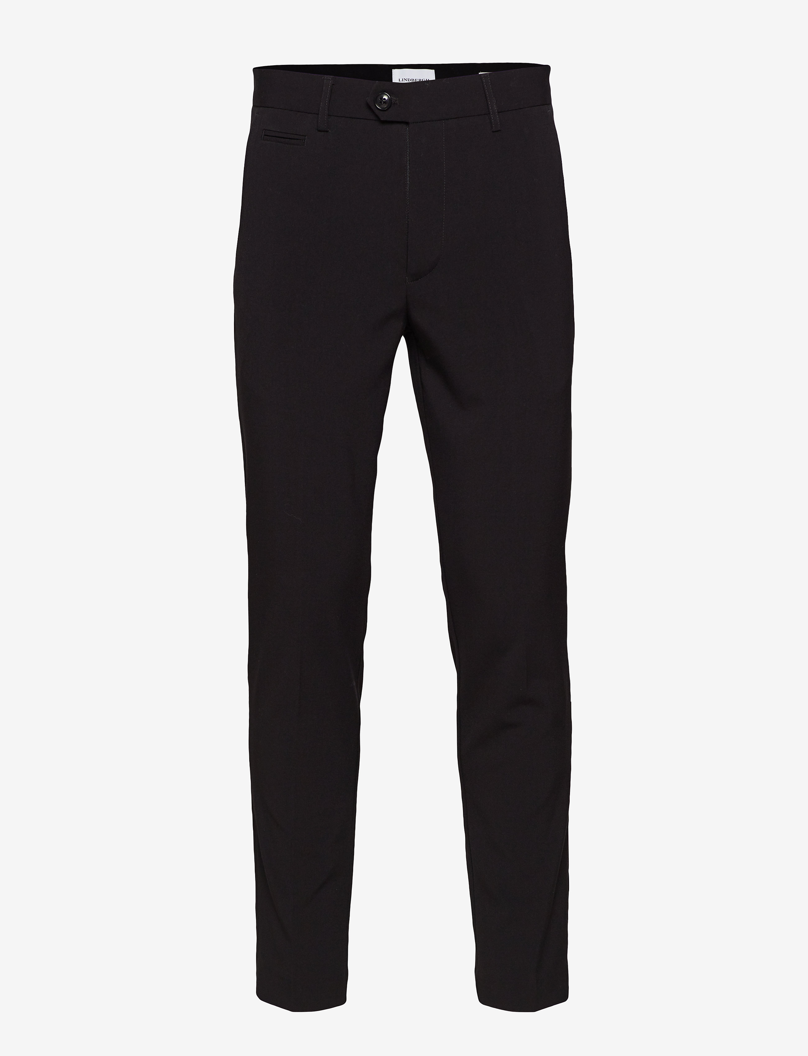 Lindbergh Club pants - Chinos - BLACK / black