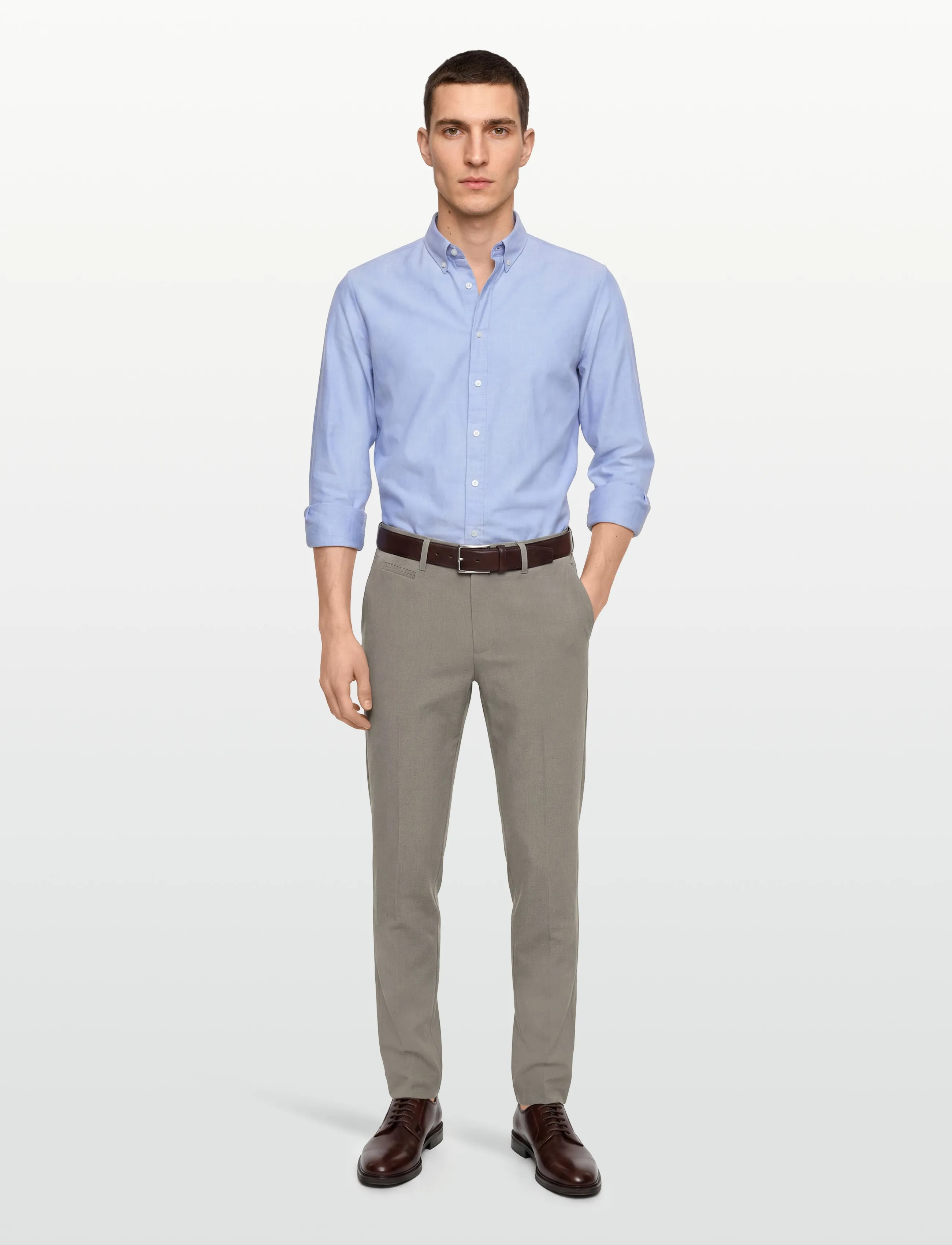 Lindbergh - Club pants - suit trousers - deep sand mel - 0